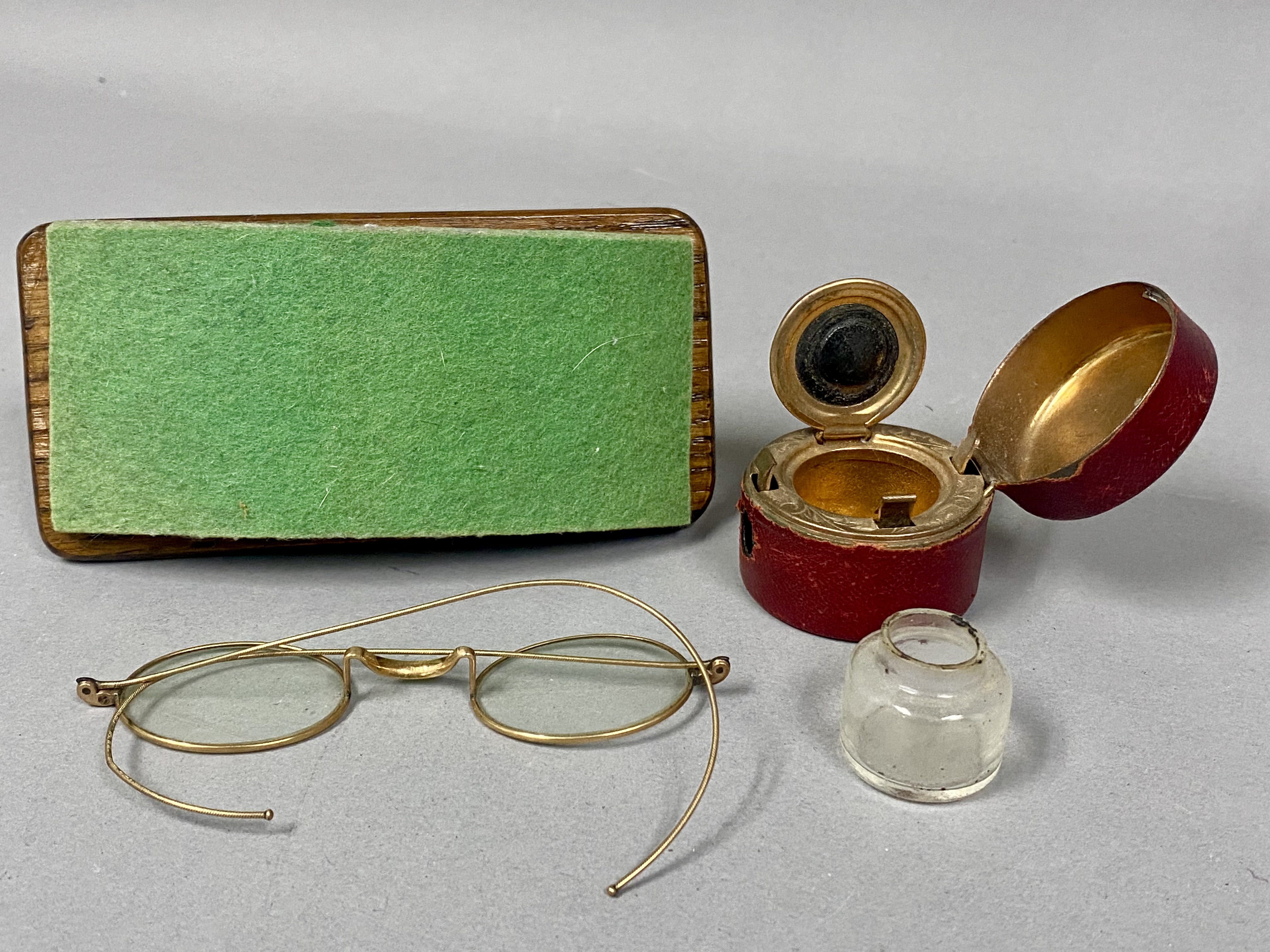 Vintage Desk and Traveling Accessories