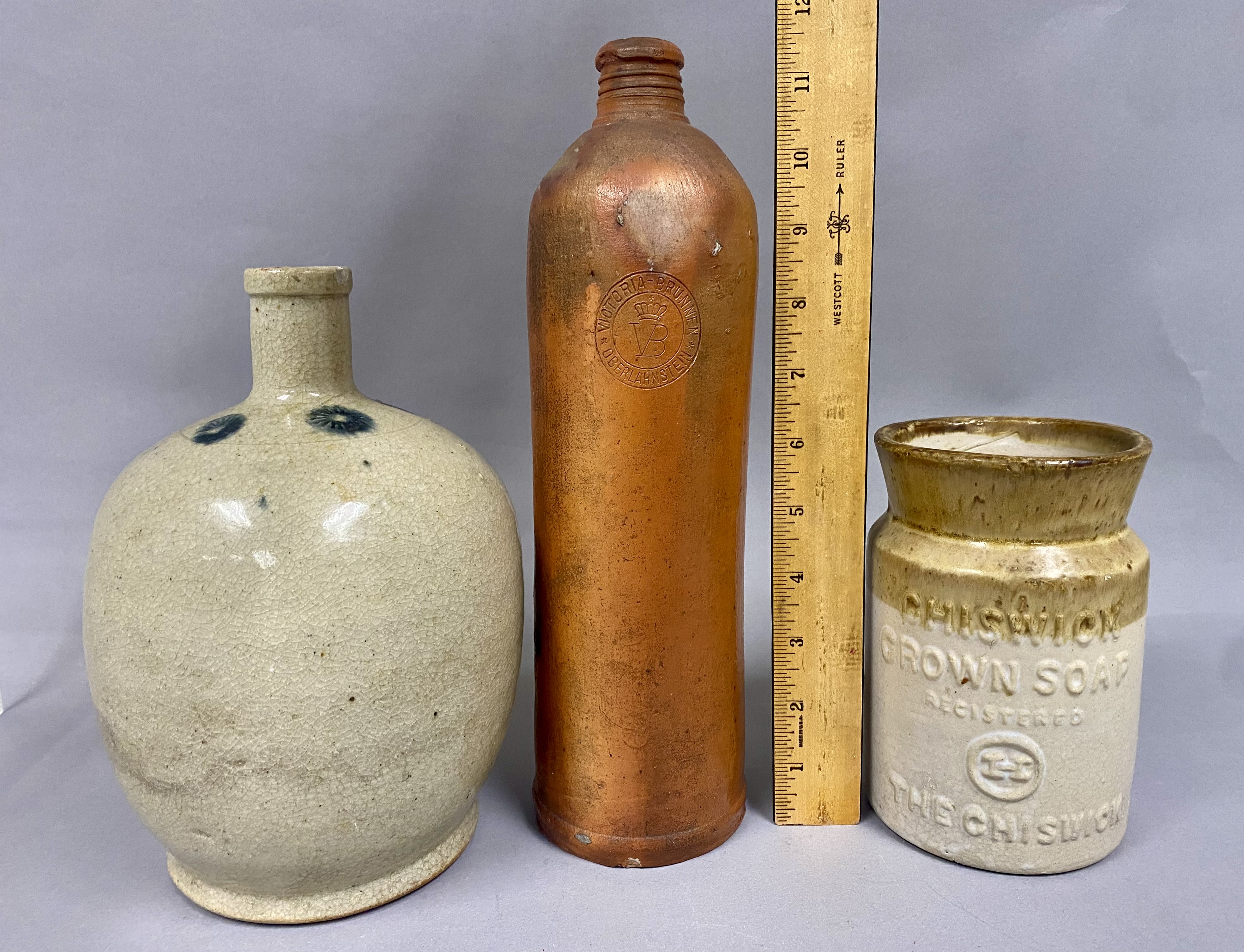 Glass & Stoneware Bottles Inc Ball & Victoria-Brunnen