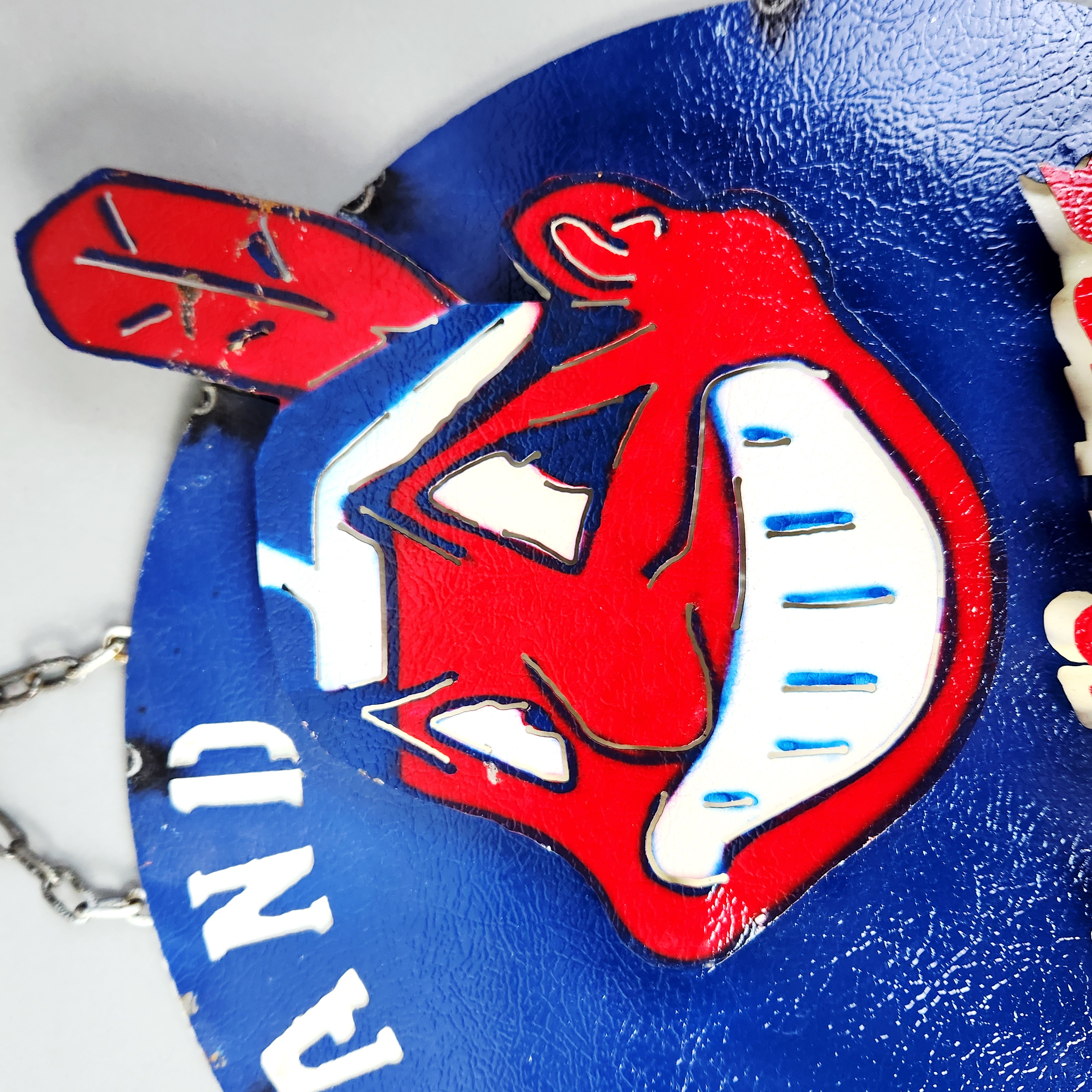 Cleveland Indians Chief Wahoo Metal Wall Sign