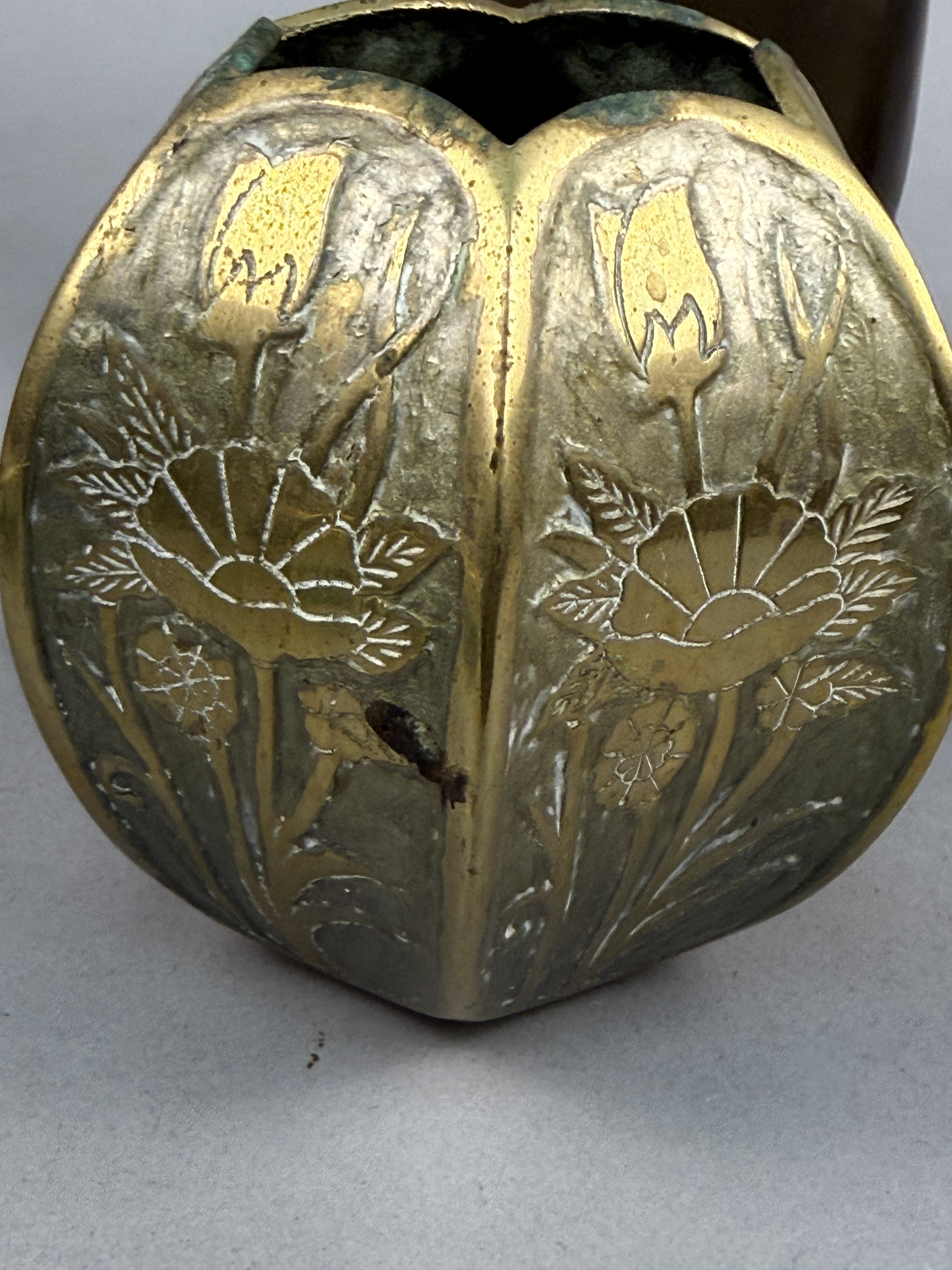 3 Mixed-Metal Vessels Art Deco & Repoussé Examples