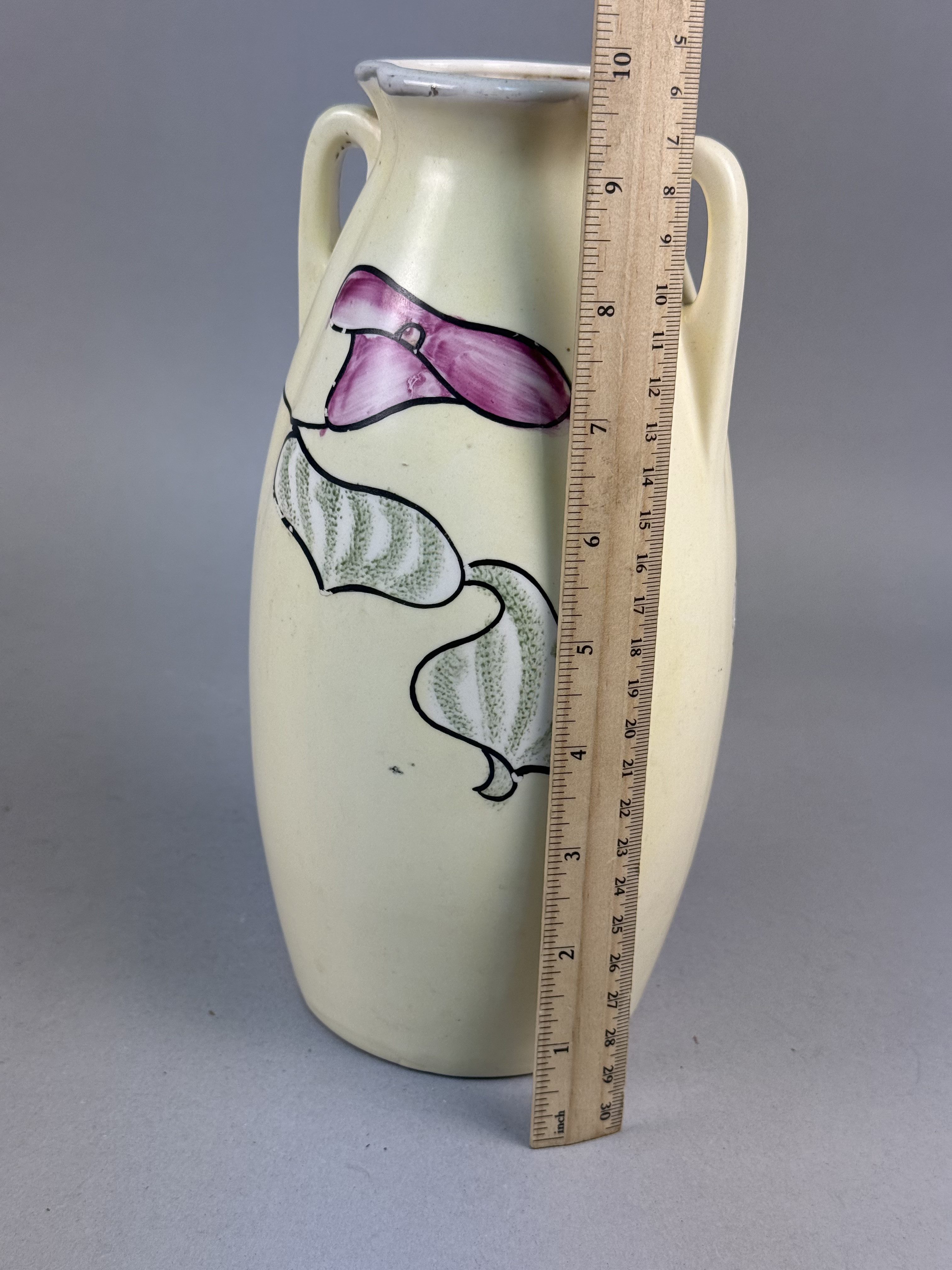 Royal Nishiki Nippon Art Nouveau Ceramic Vase