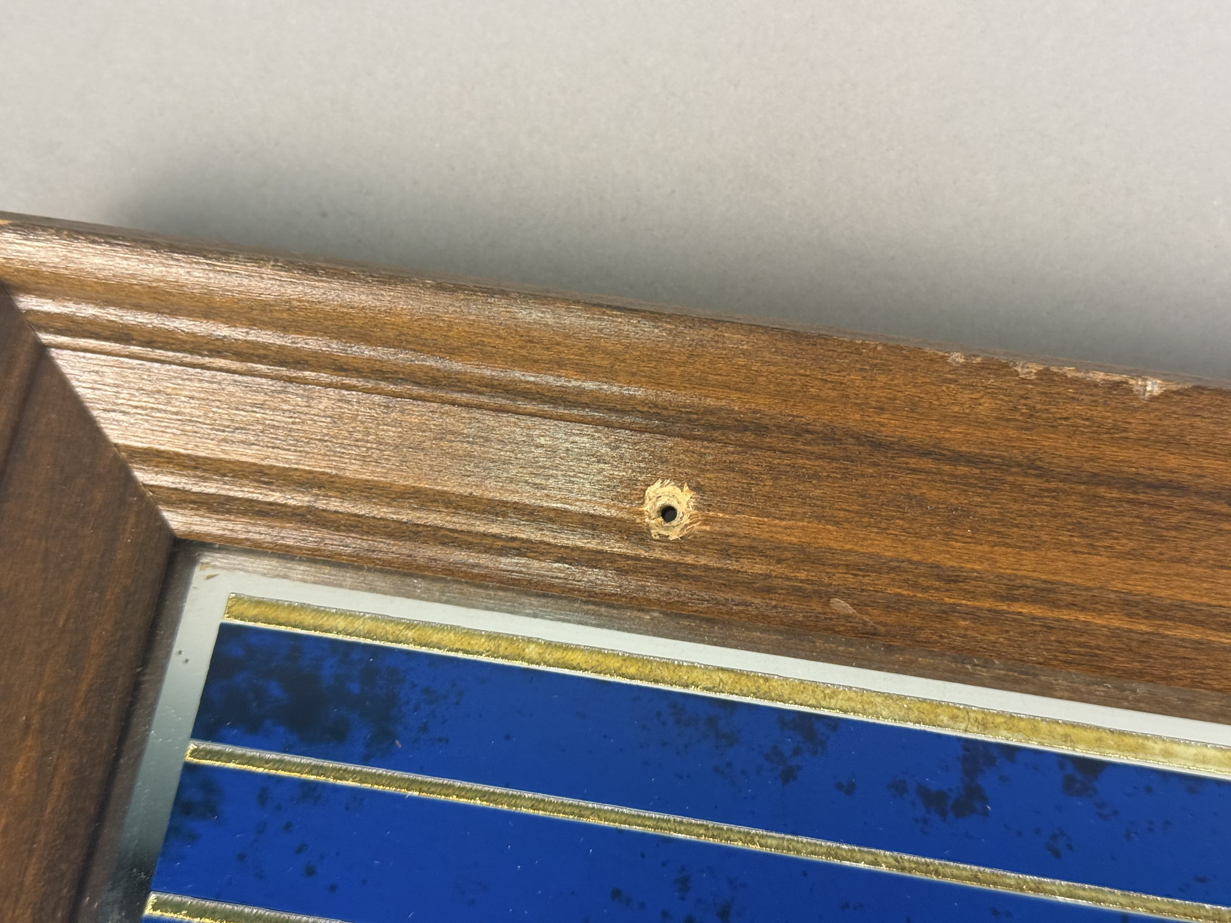 1987 Busch Beer Bar Mirror