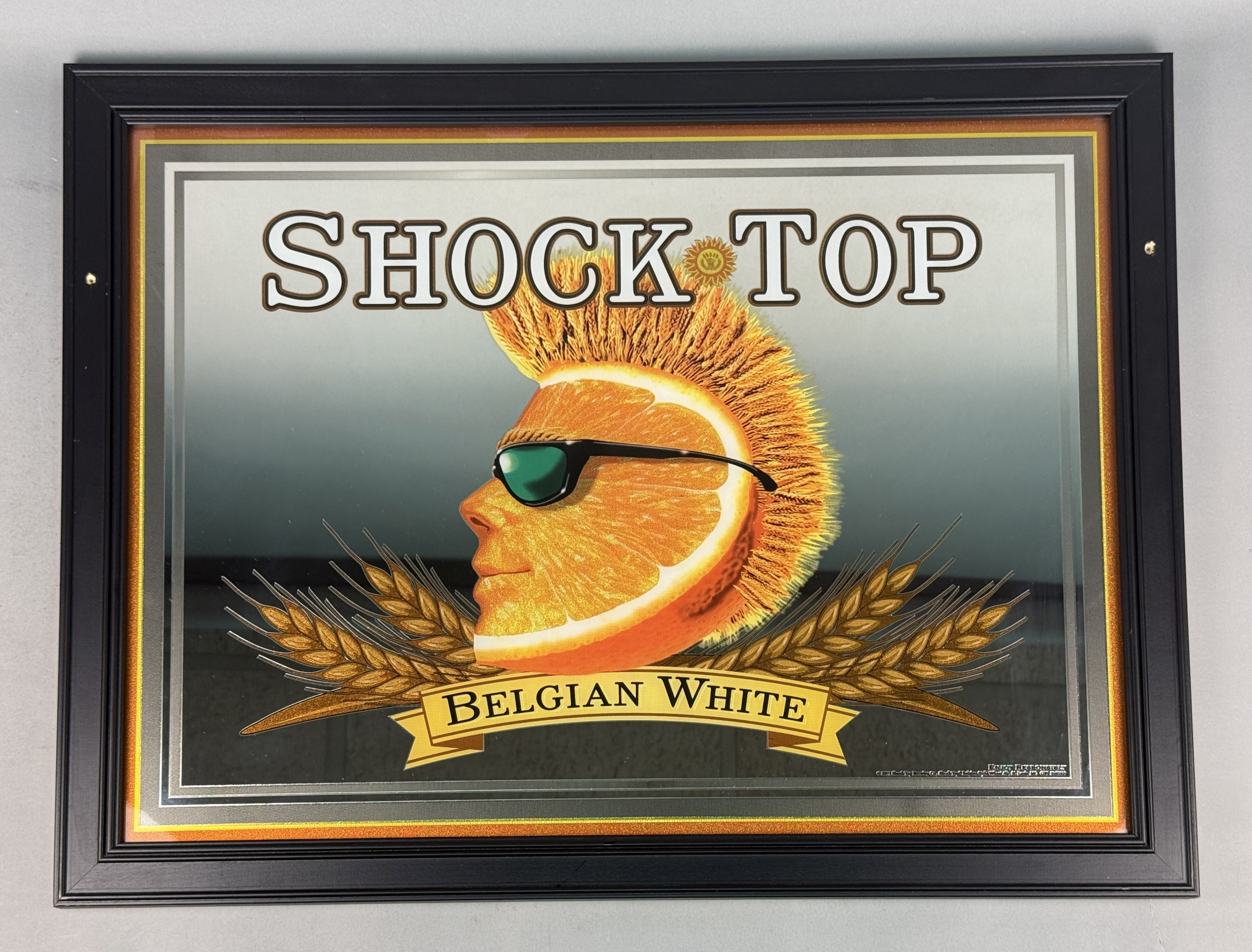 Shock Top Beer Bar Mirror