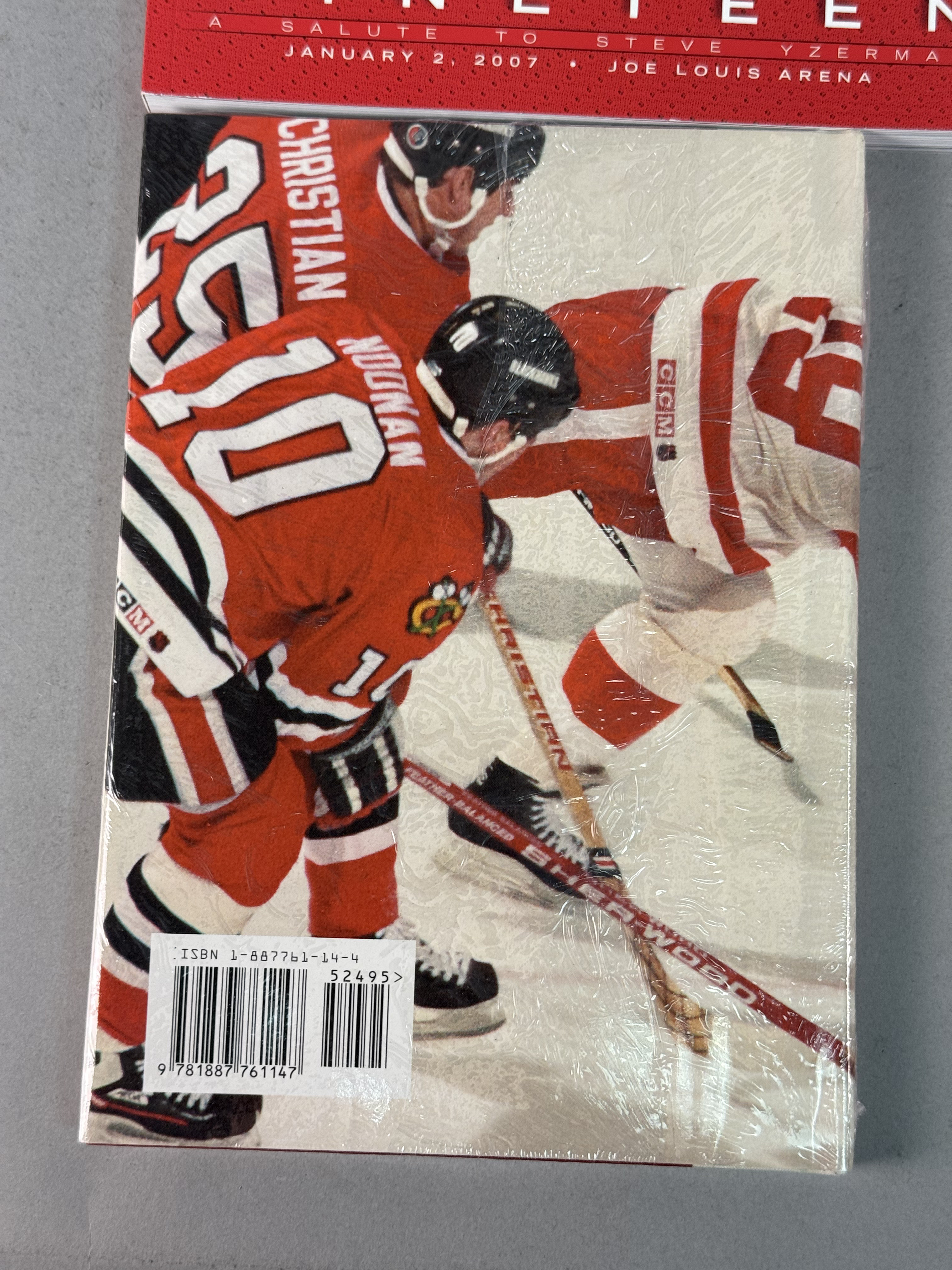 Steve Yzerman Detroit Red Wings Publications