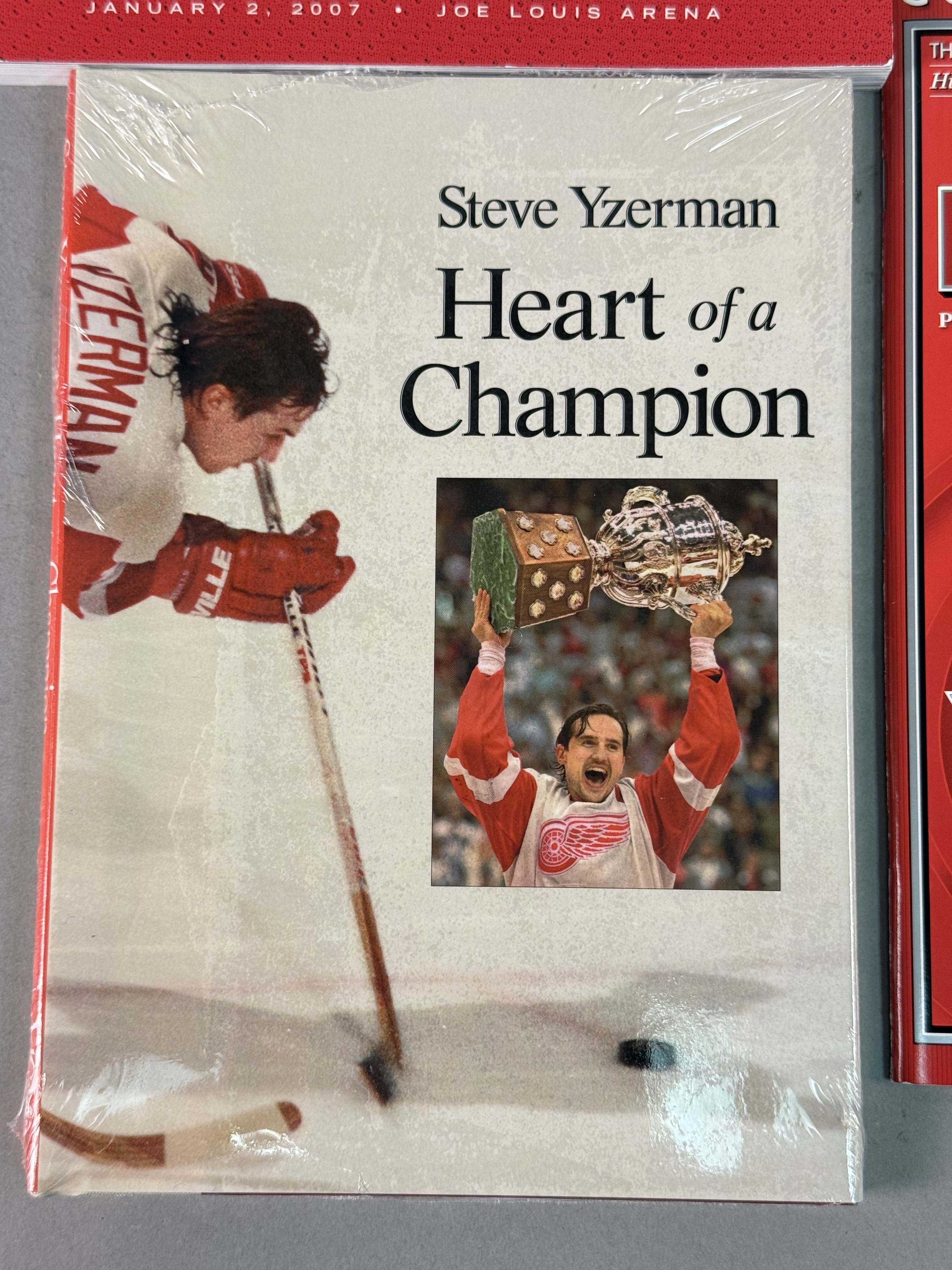 Steve Yzerman Detroit Red Wings Publications