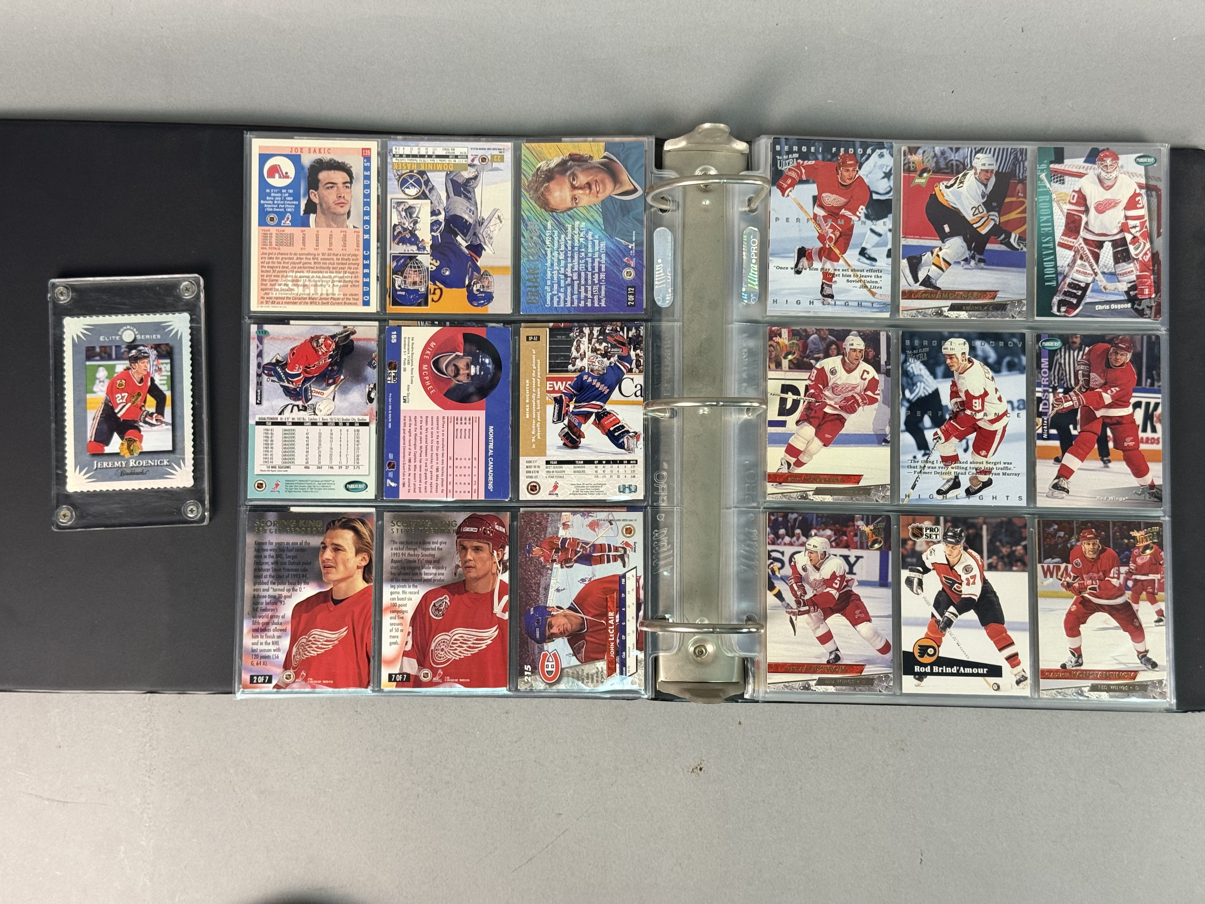NHL Hockey Trading Card Collection