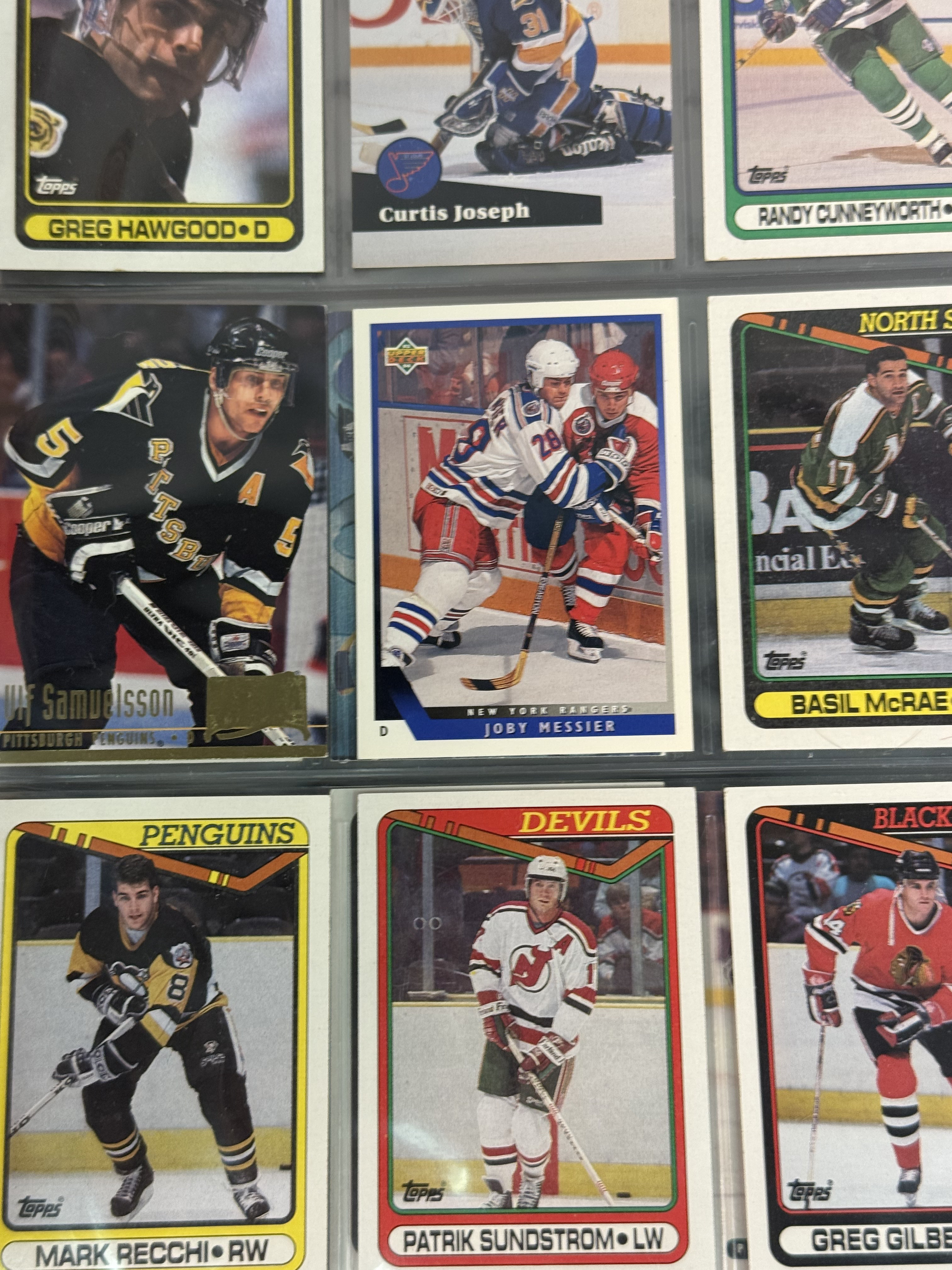 NHL Hockey Trading Card Collection