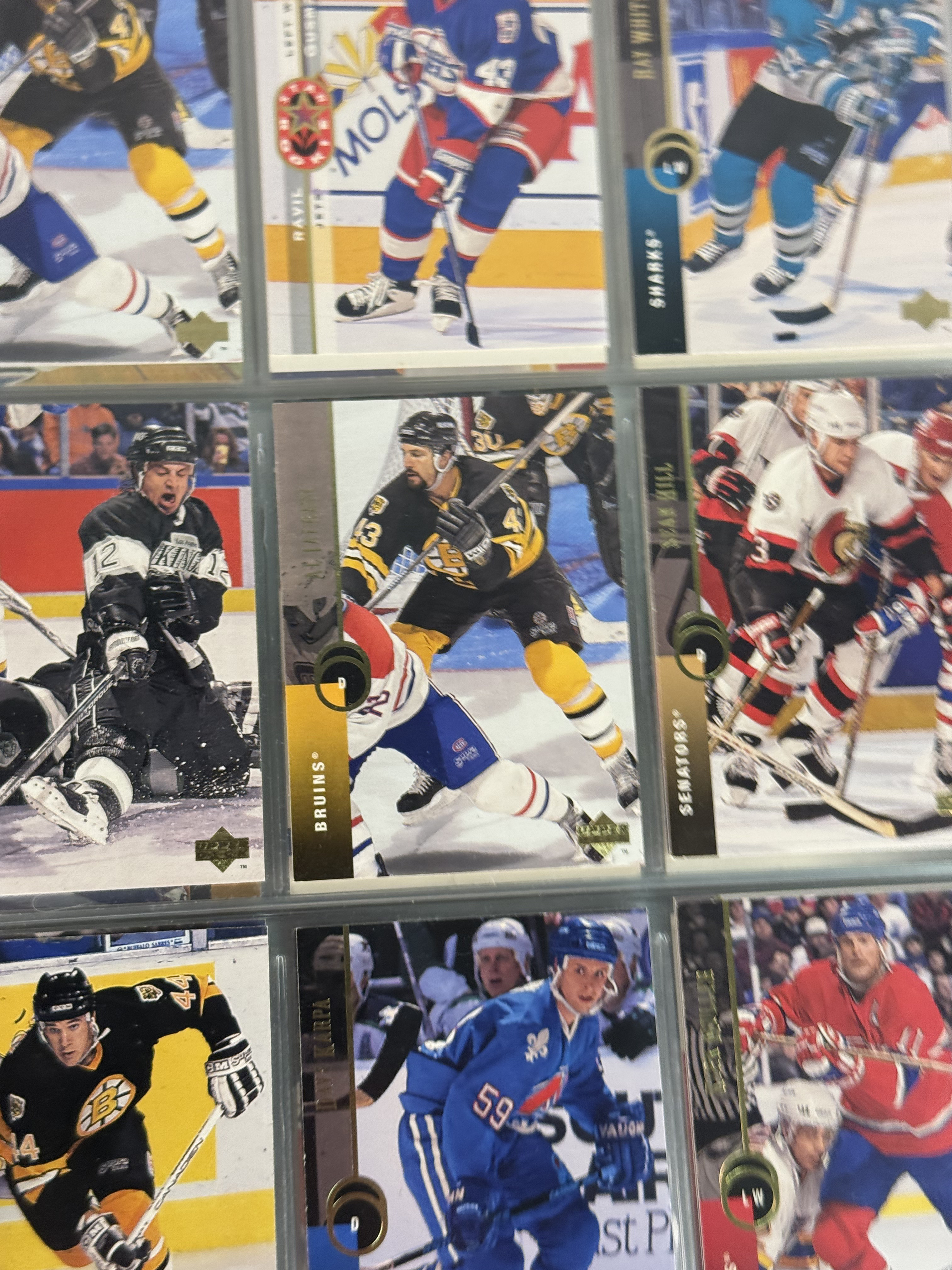NHL Hockey Trading Card Collection
