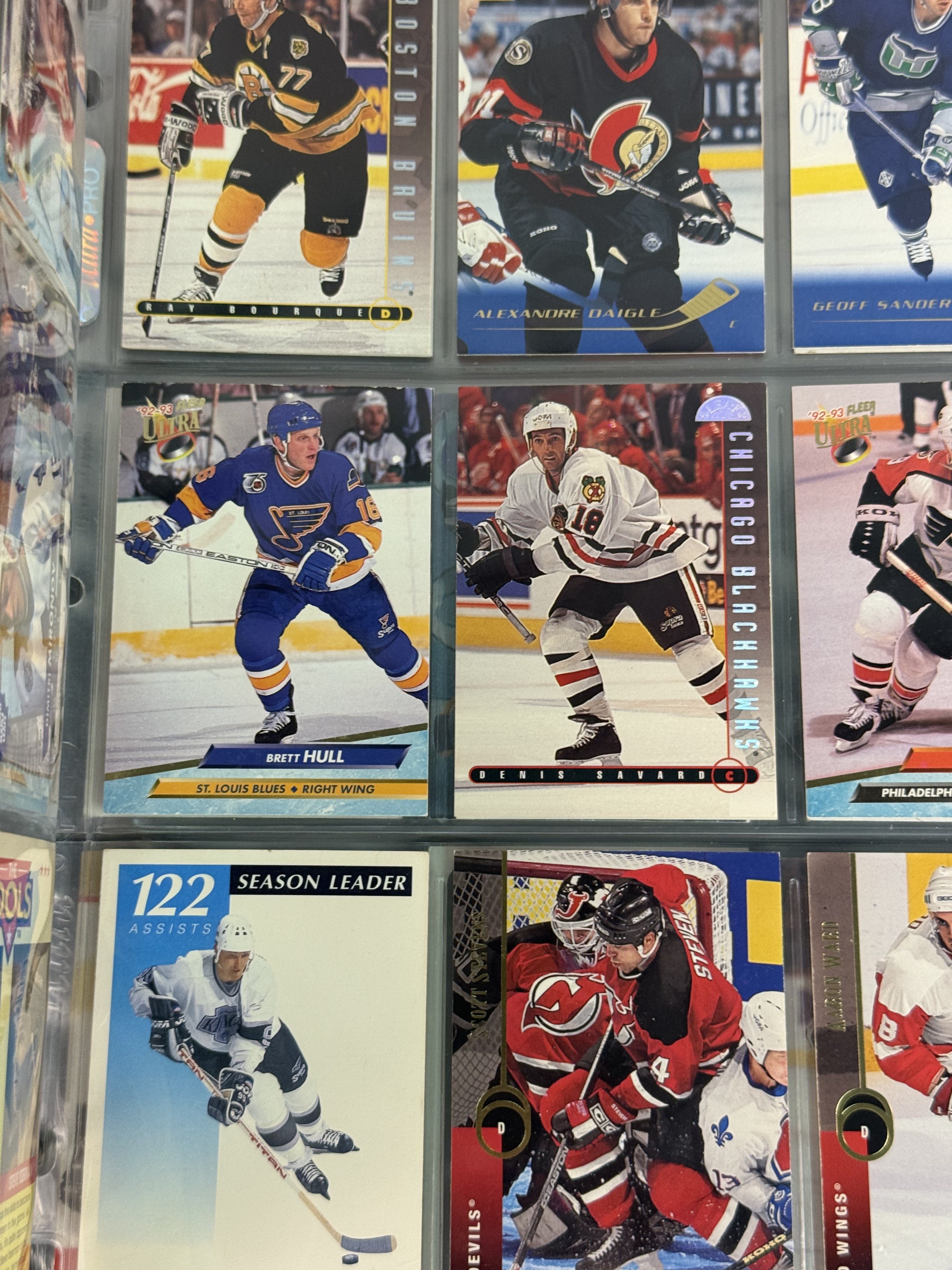 NHL Hockey Trading Card Collection