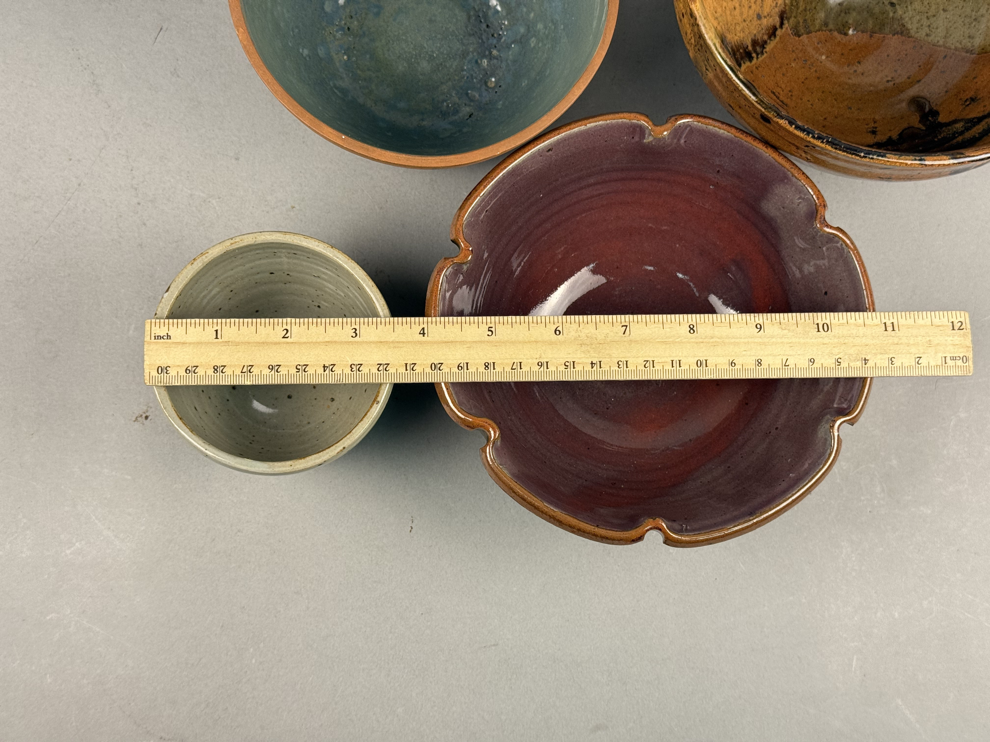 Contemporary American Studio Pottery Bowls & Cup