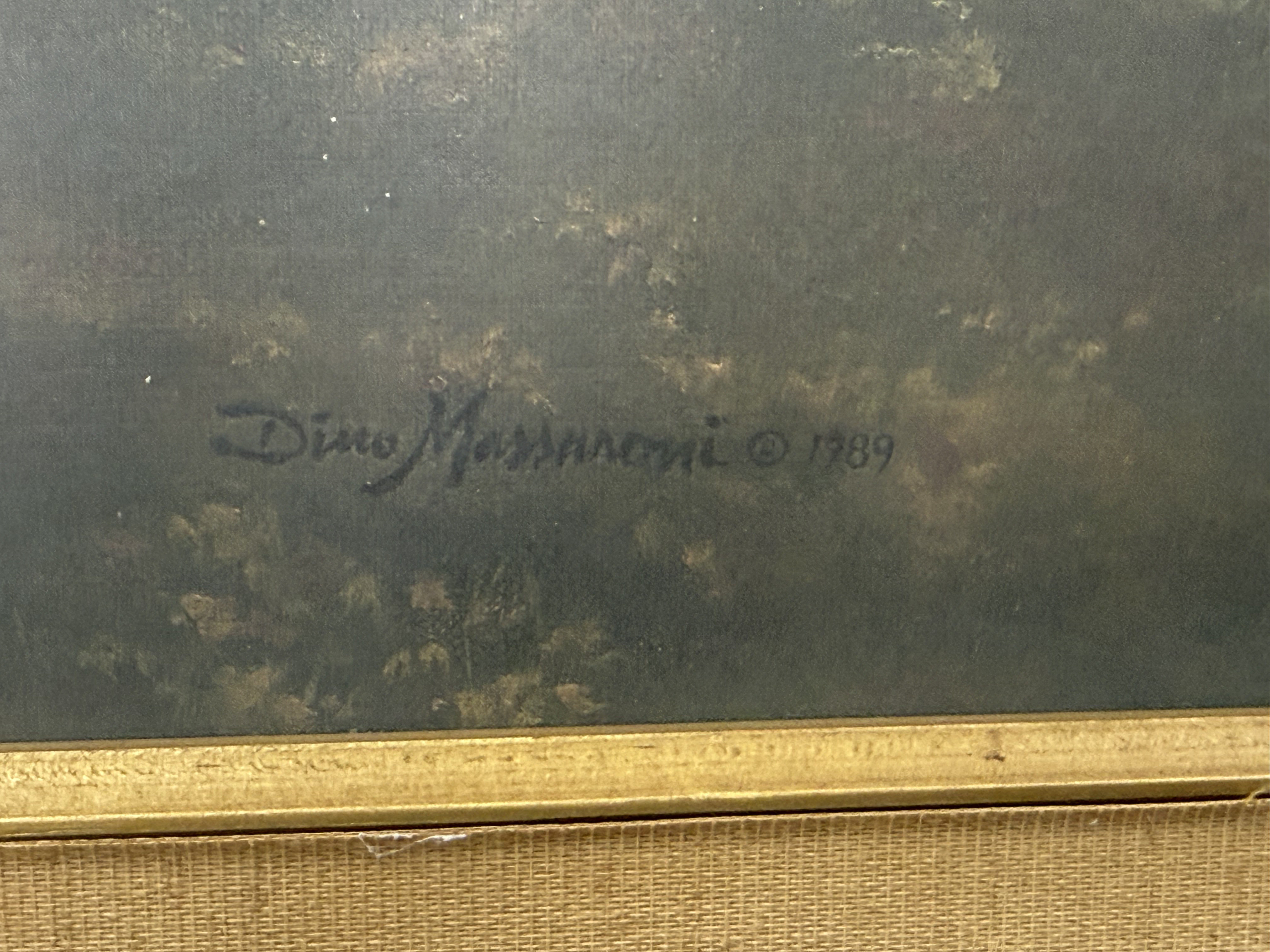 Dino Massaroni Sunrise Sierra (Signed)