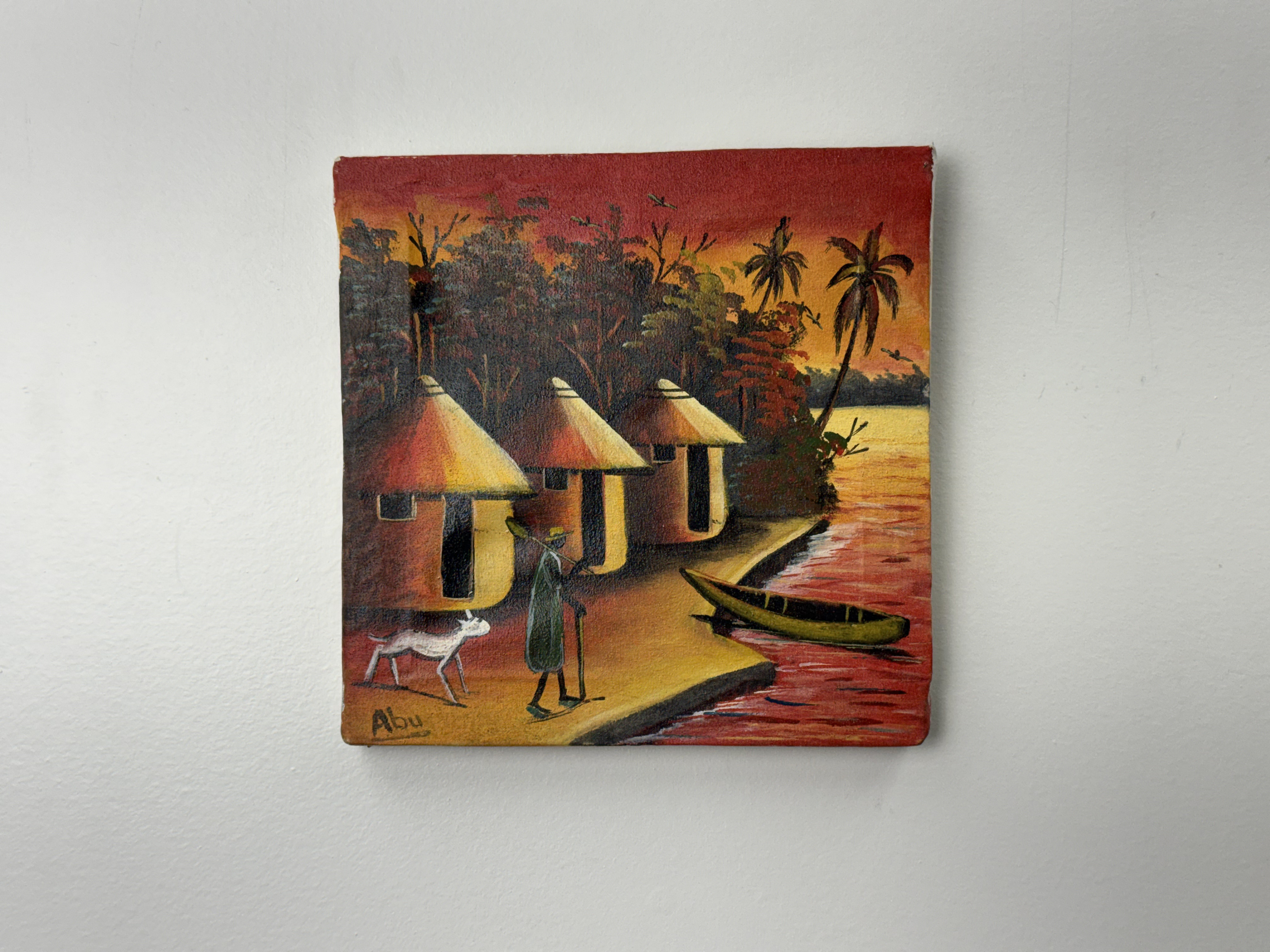 Two Tropical Landscape Paintings