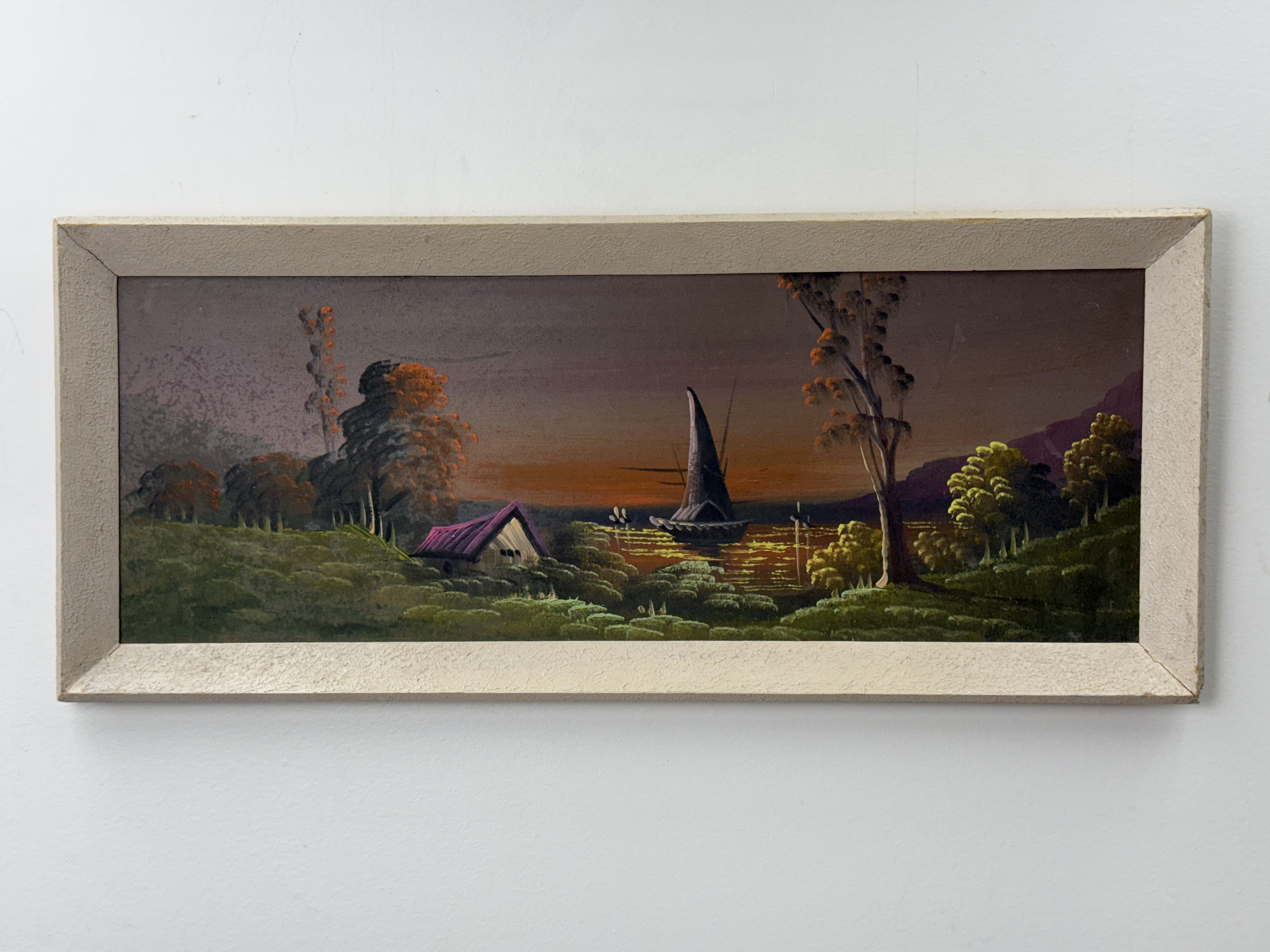 Two Tropical Landscape Paintings