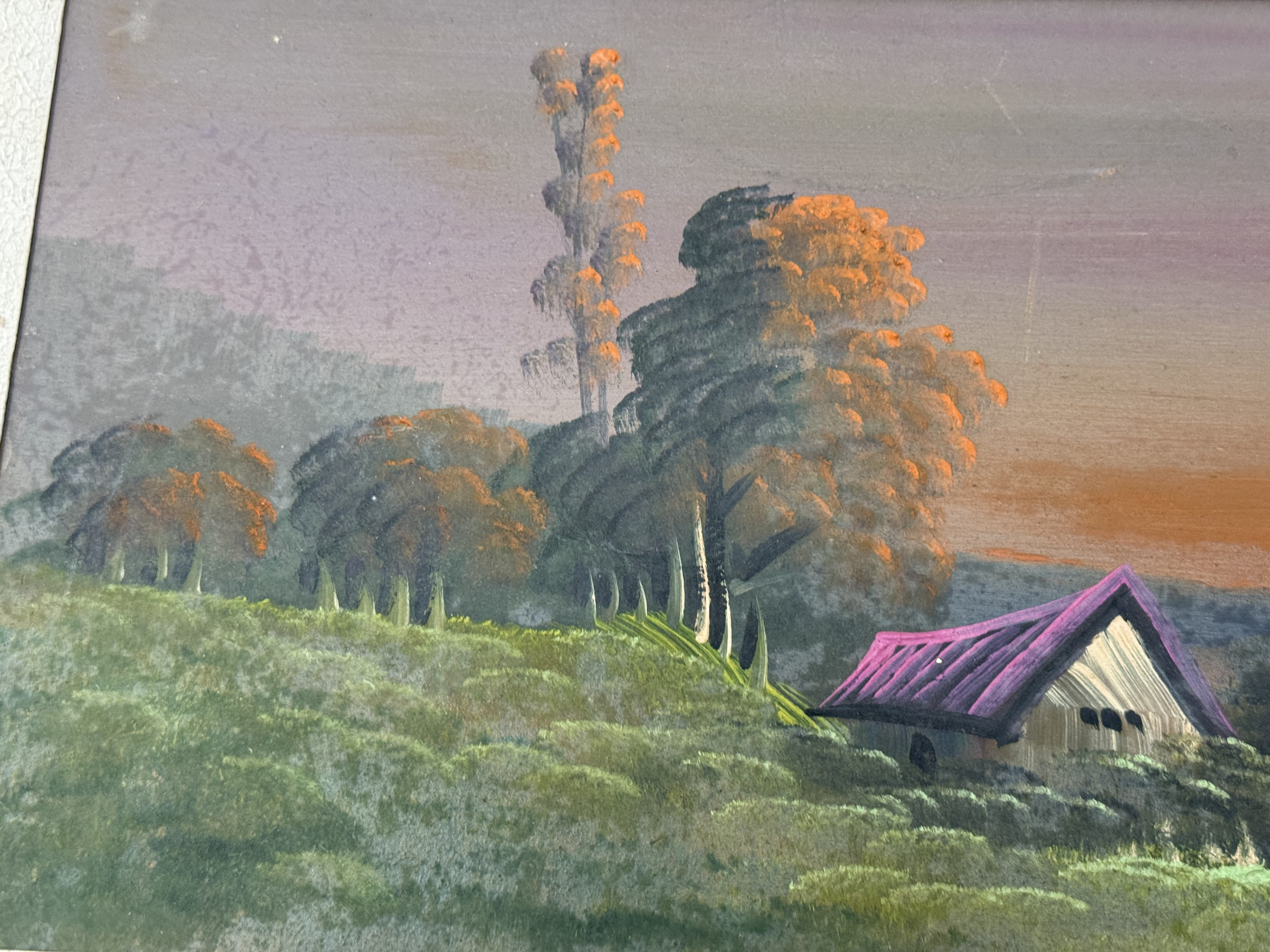 Two Tropical Landscape Paintings