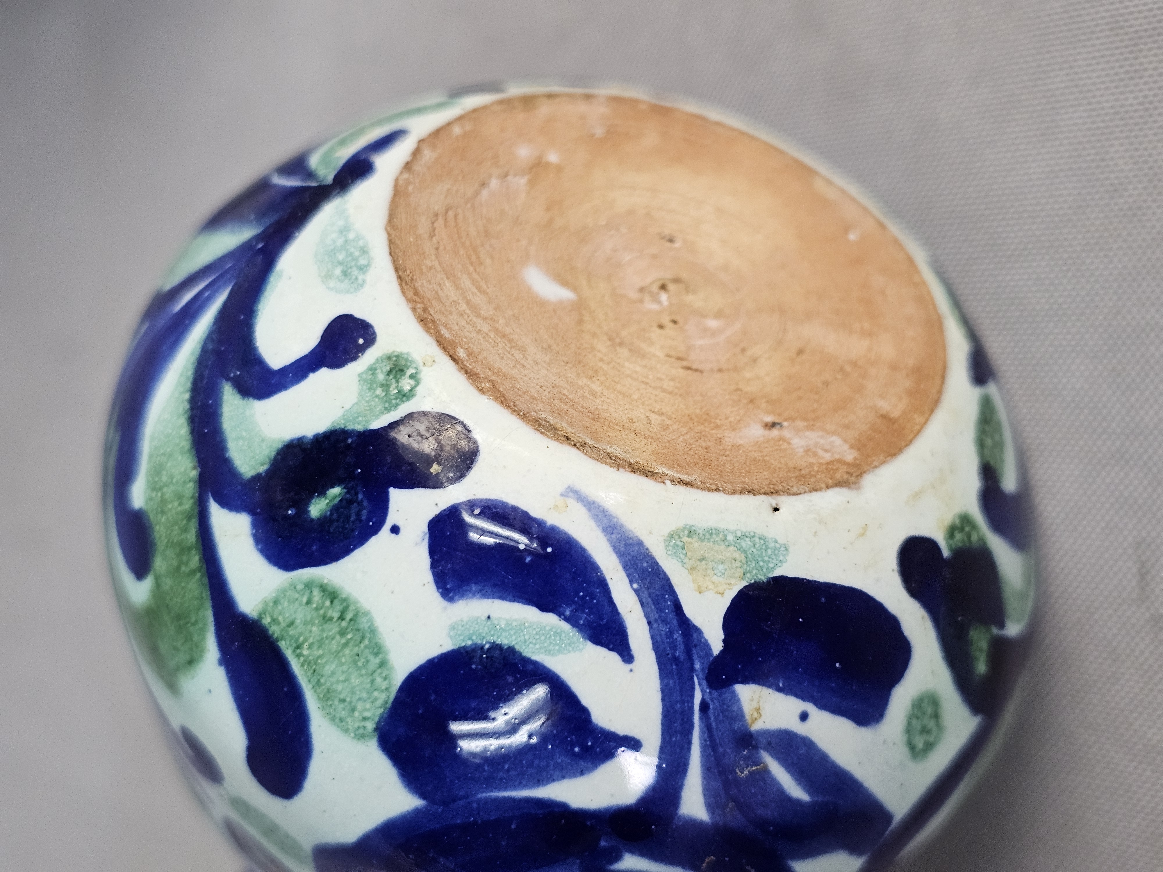 Three Hand-Painted Decorative Ceramic Vessels