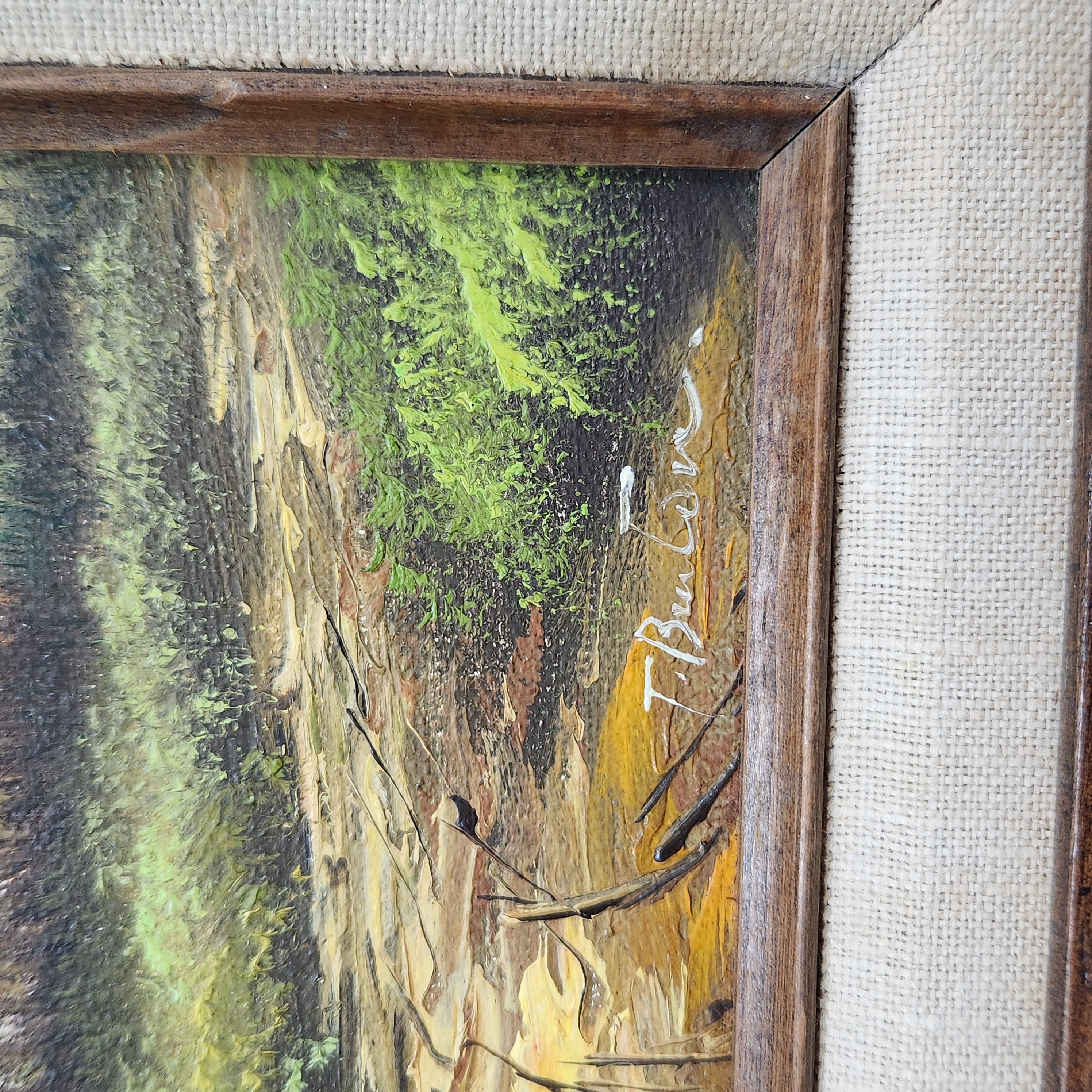 Three Rural Landscapes Oil Paintings