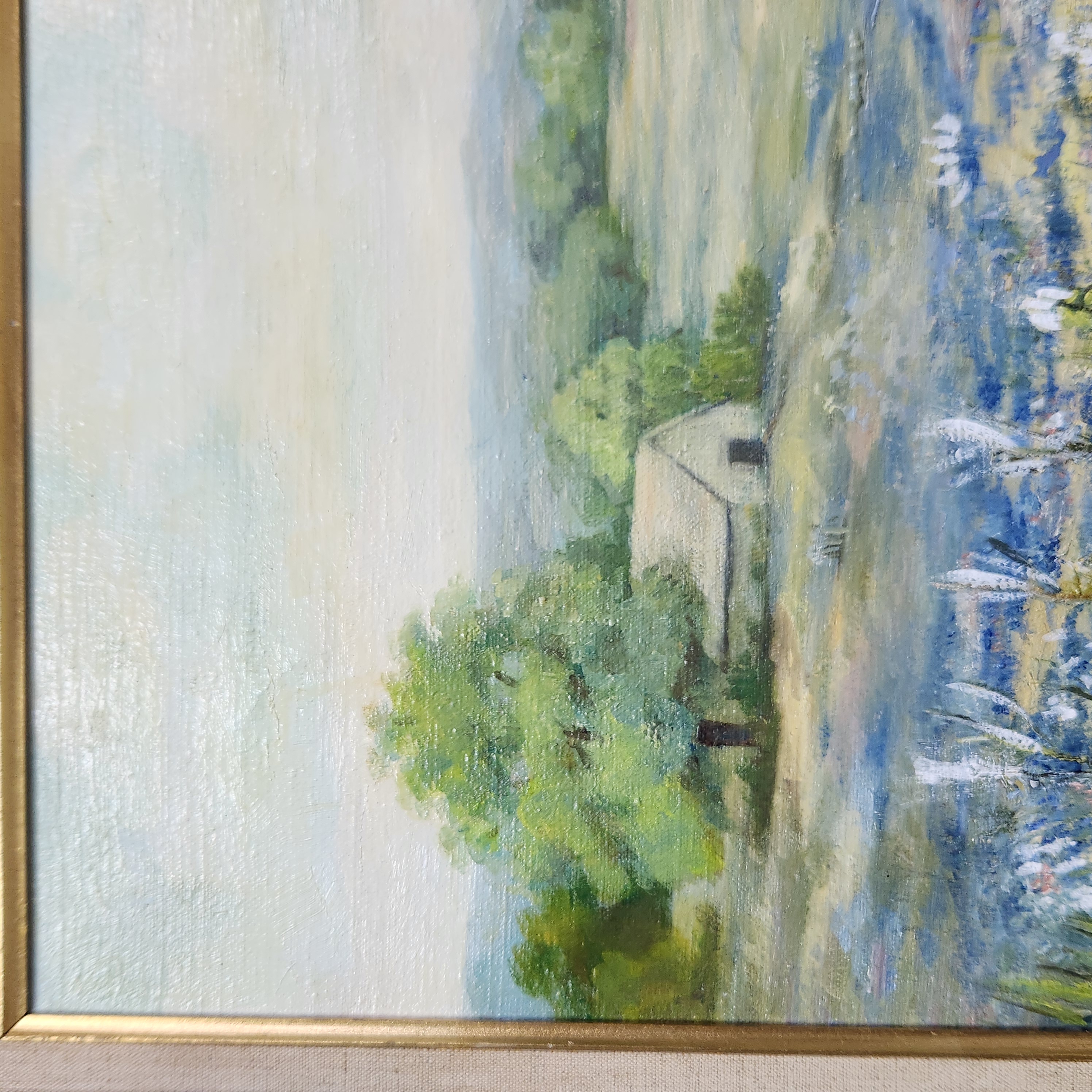 Mary Hunt Bluebonnets Oil on Canvas