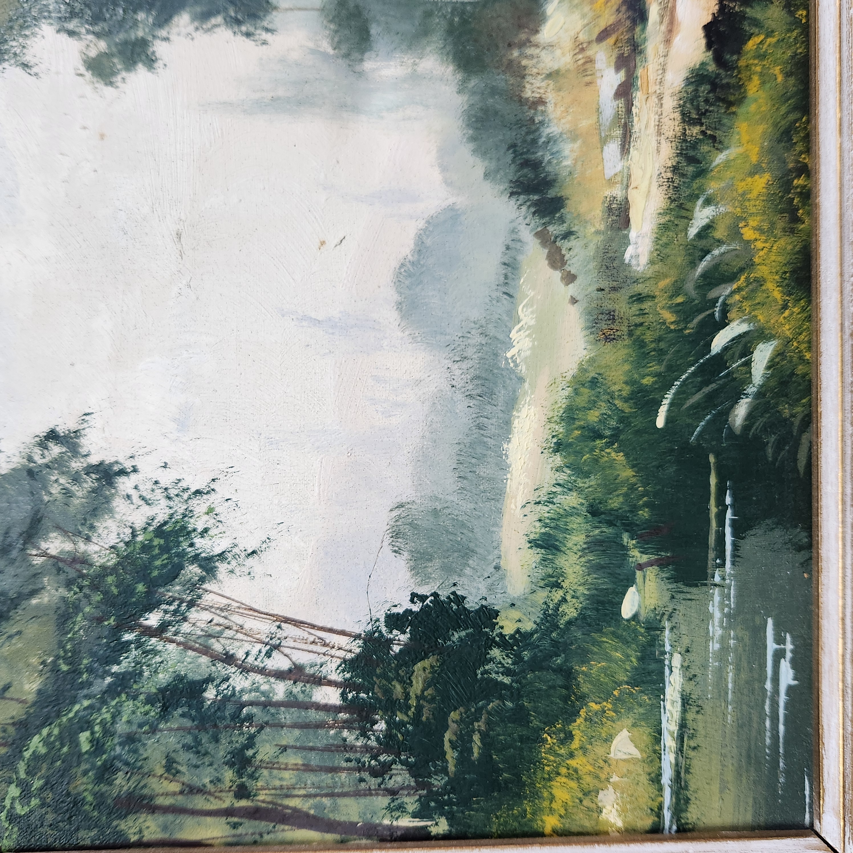 Jean Vicaries Pastoral Oil on Canvas