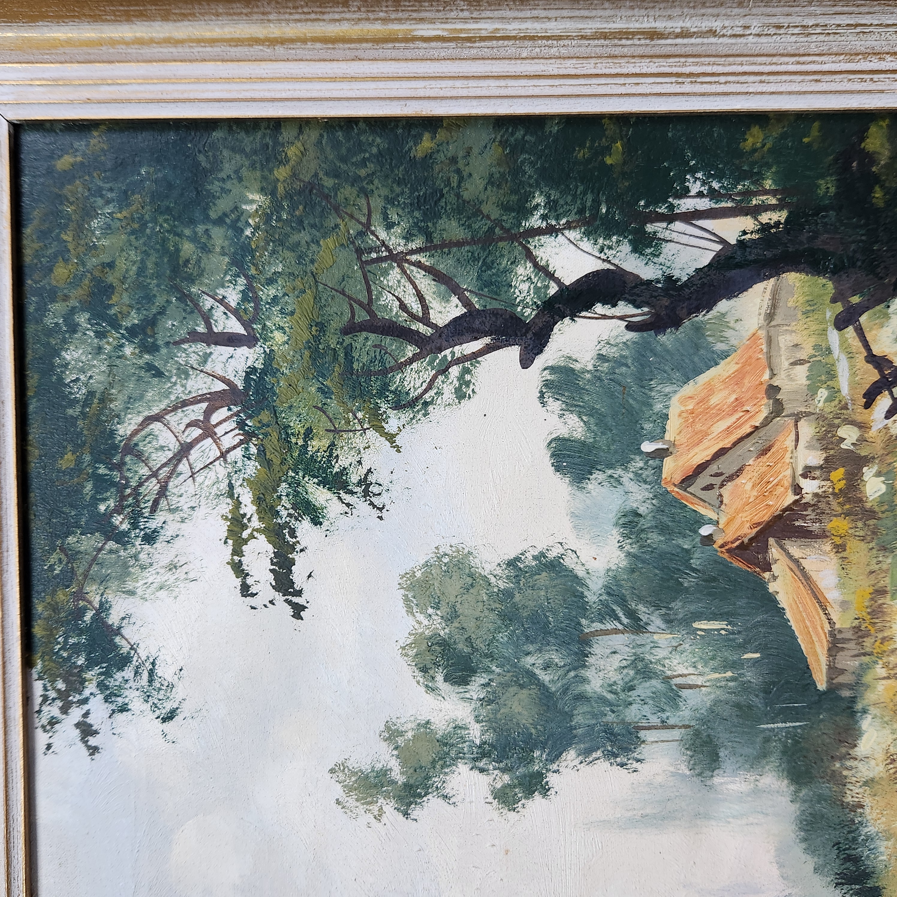 Jean Vicaries Pastoral Oil on Canvas