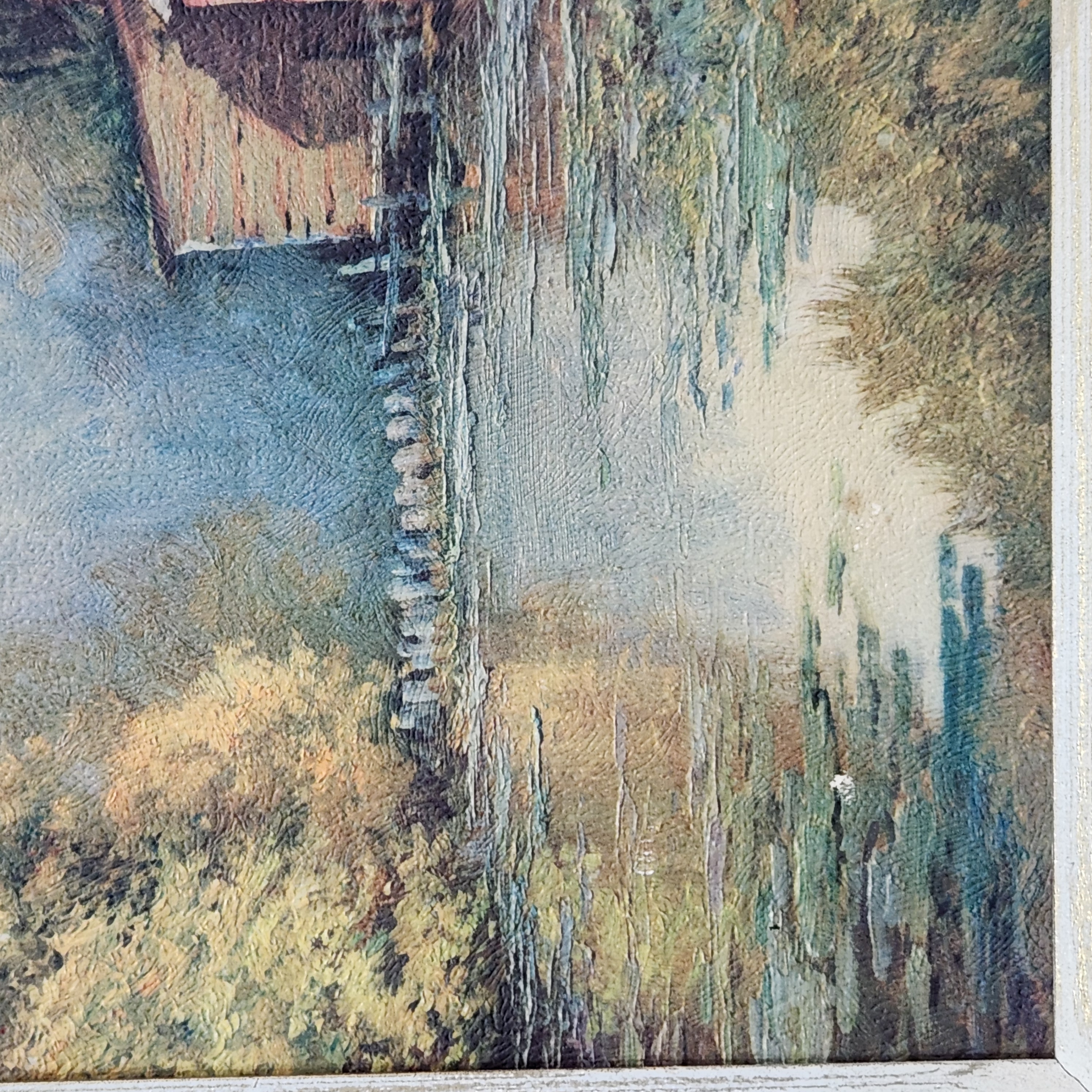 Autumn Mill Scene Print