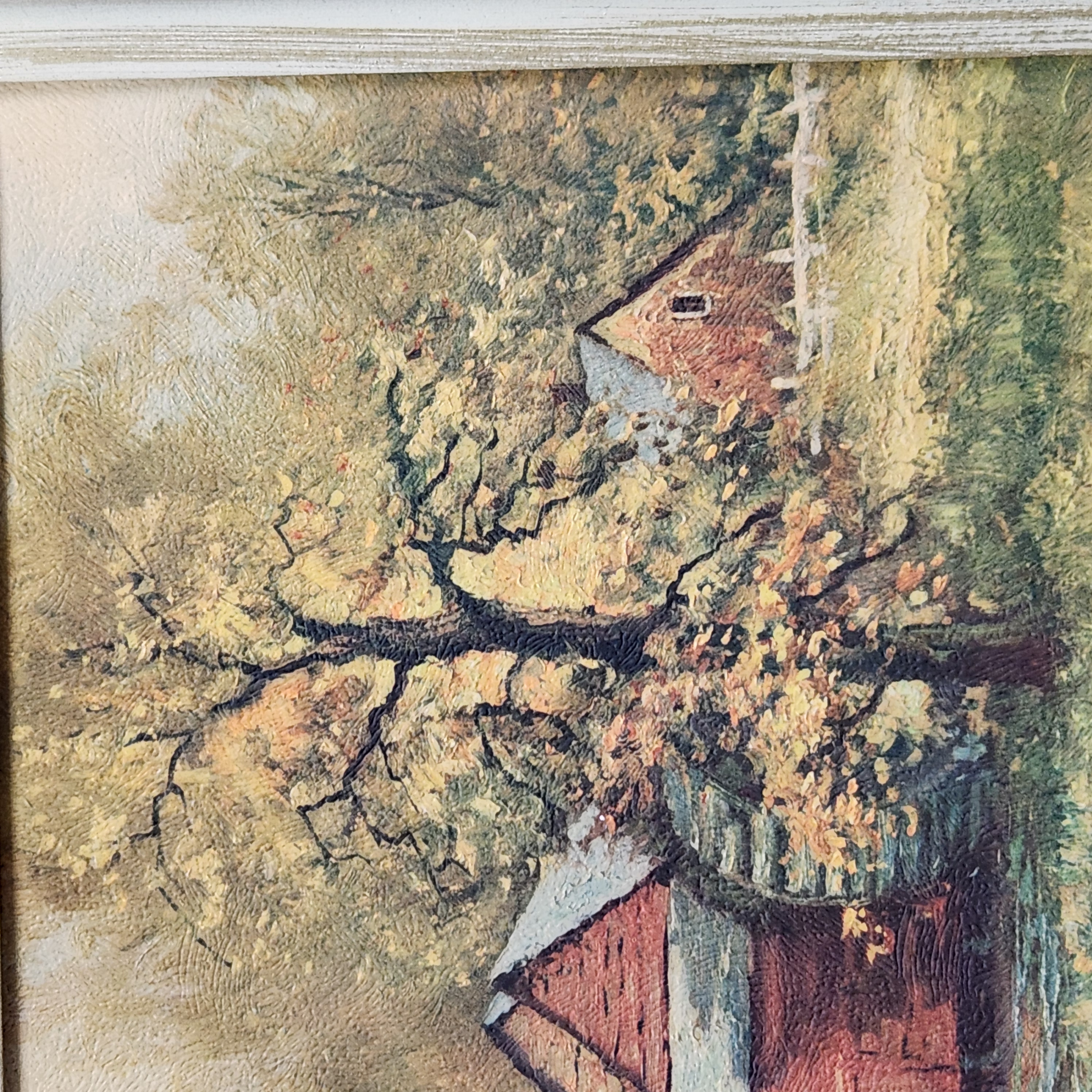 Autumn Mill Scene Print