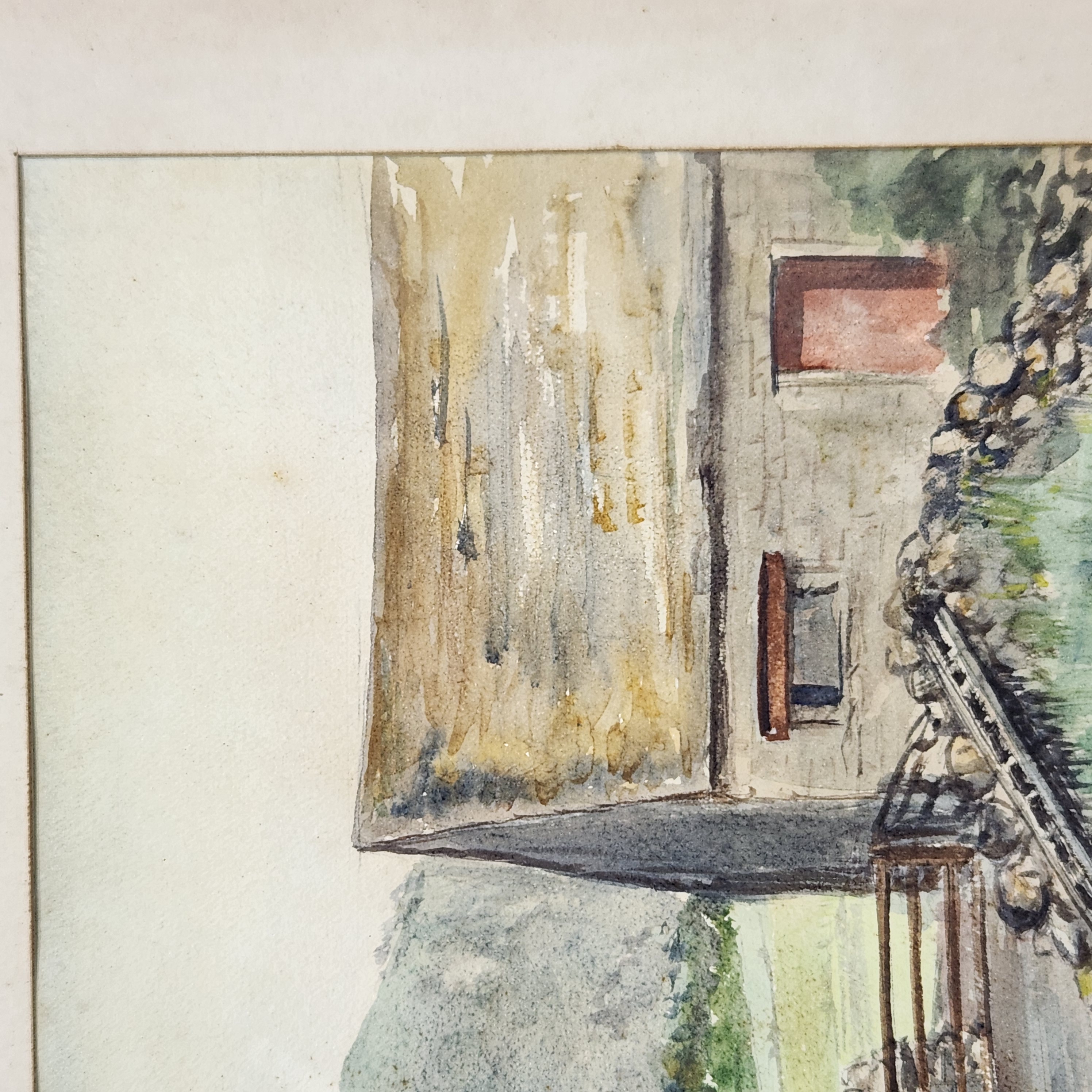 L. Walker Watercolor Landscape