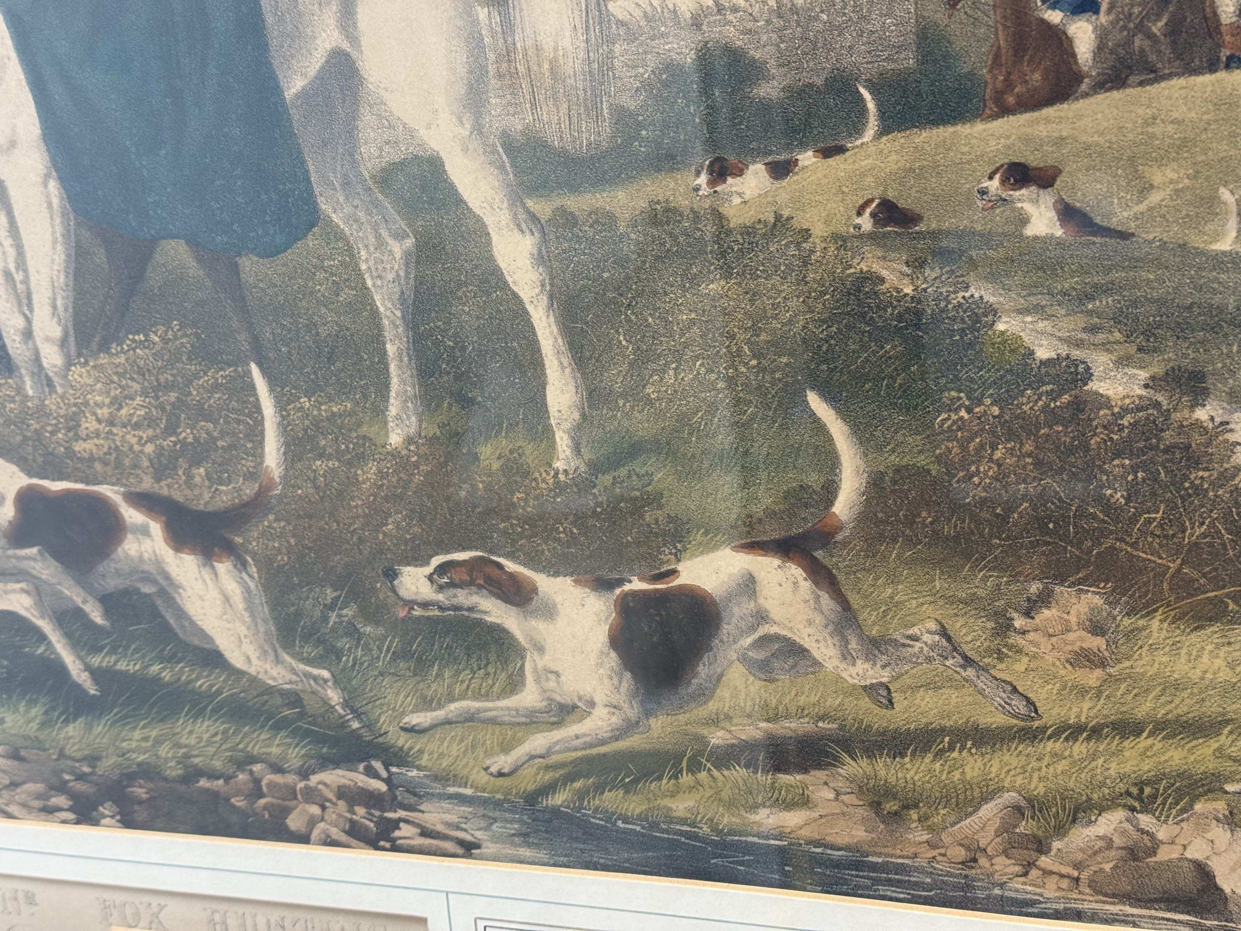 J. F. Herring Fox Hunting: The Death Engraving