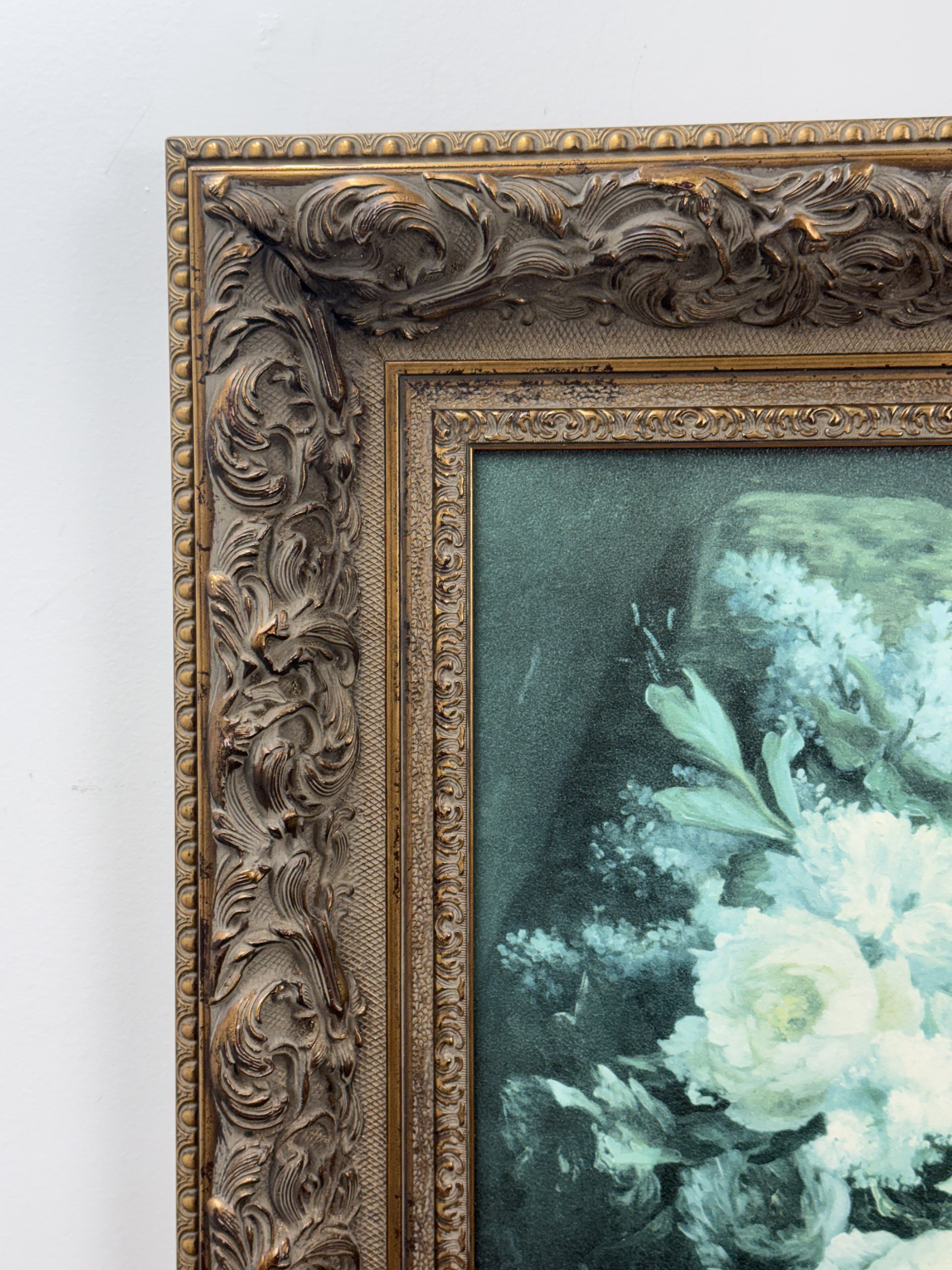 Peonies and Lilacs Signed Lithograph