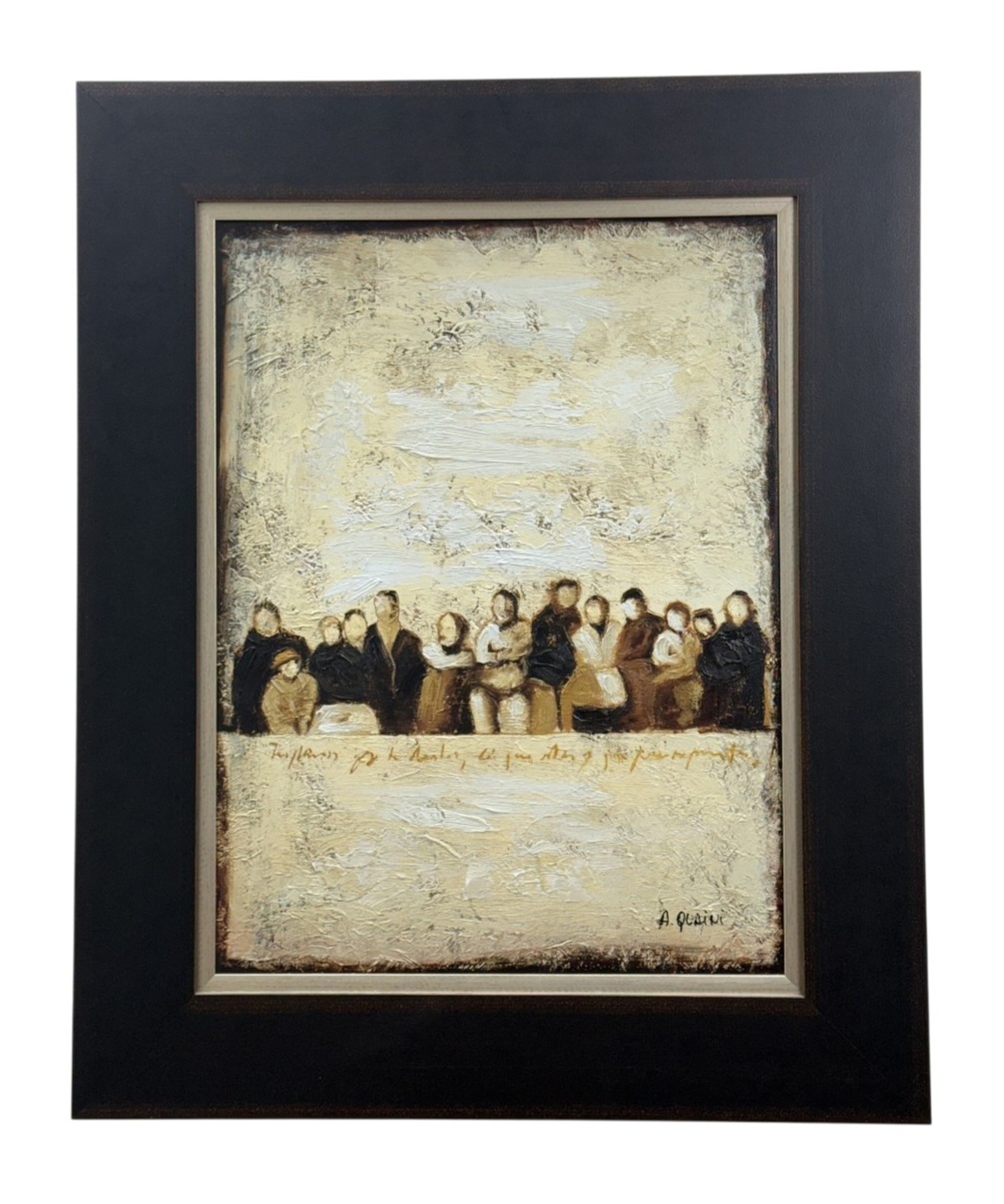 Alicia Quaini Flowers of Life Brushstrokes Reproduction
