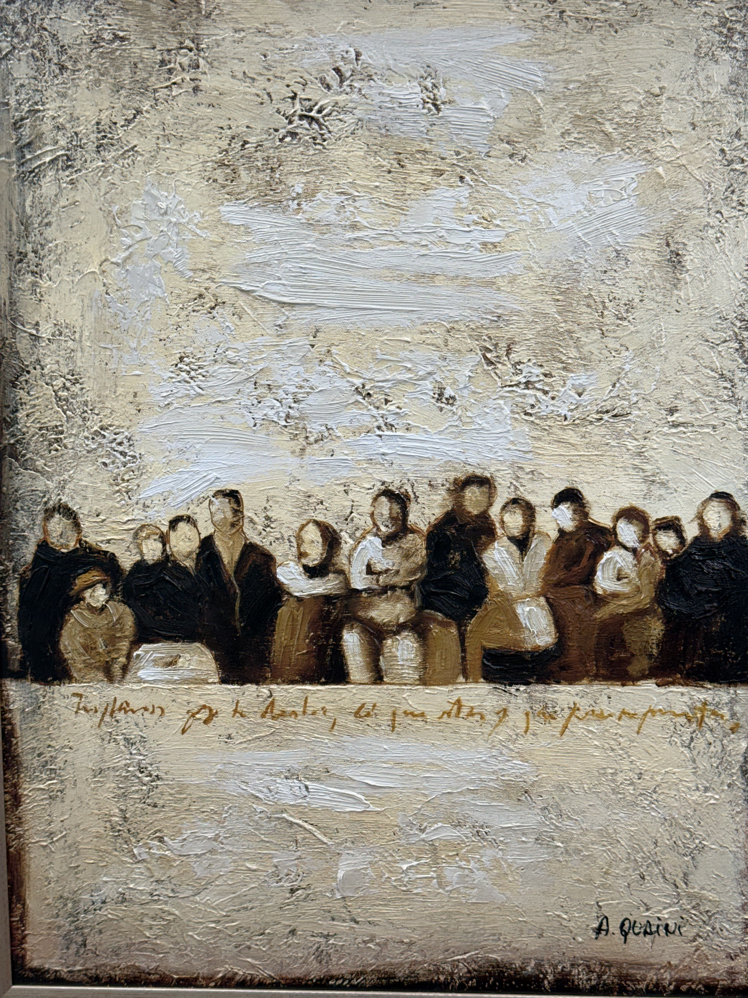 Alicia Quaini Flowers of Life Brushstrokes Reproduction