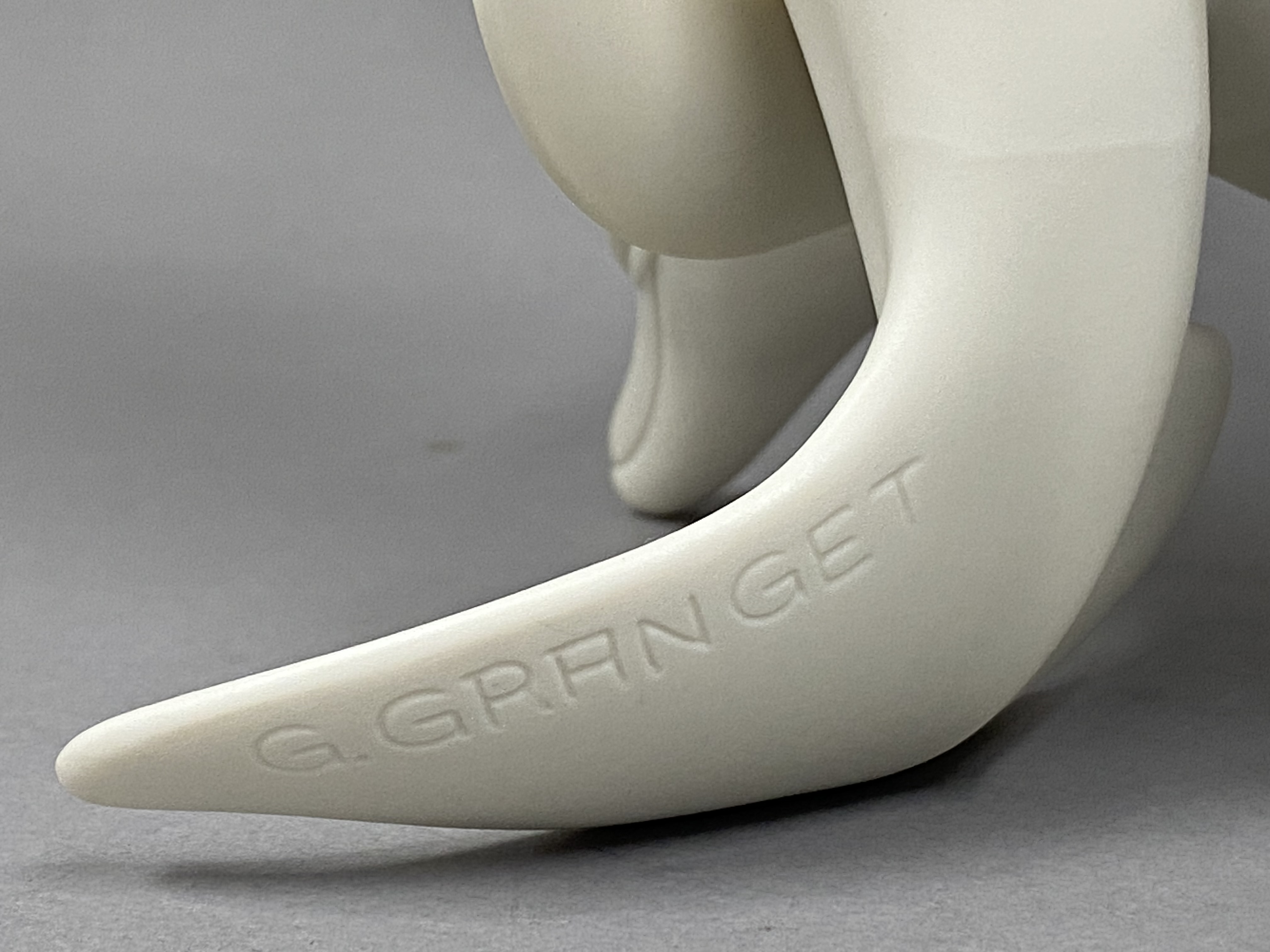 Limited Edition Bisque Porcelain Pod of Dolphins by Gunther Granget