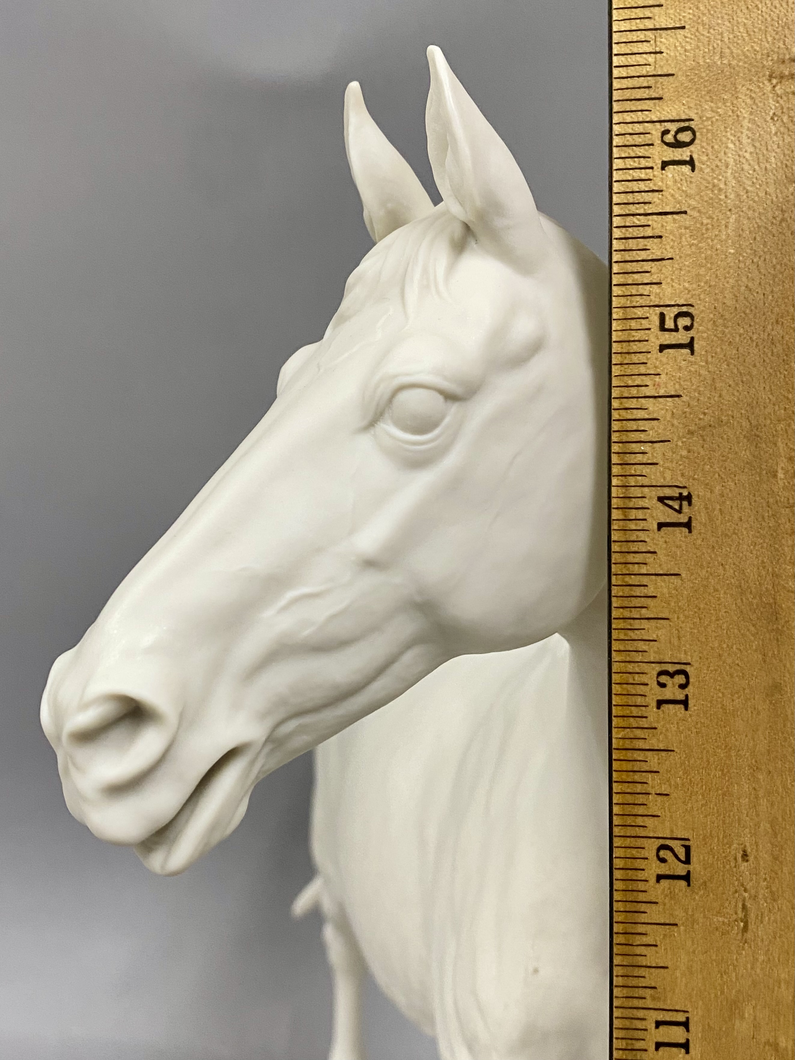 Hutschenreuther Bisque Porcelain Horse Figurine of Halla by Gunther Granget