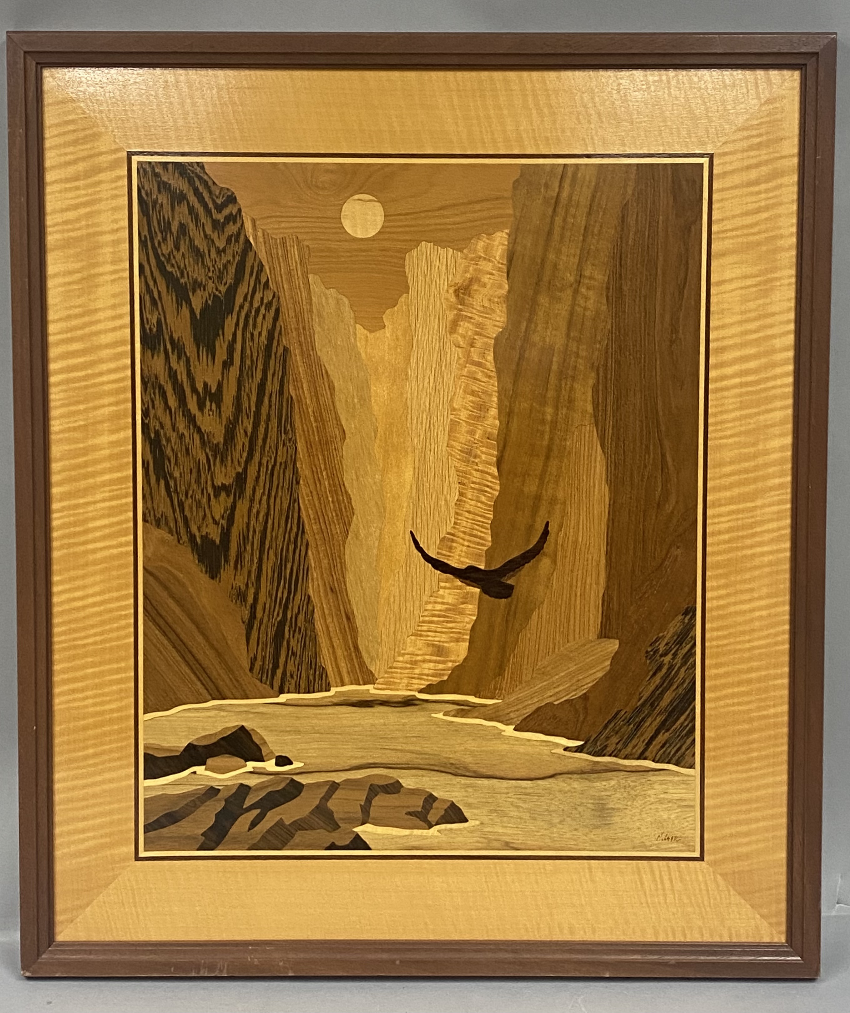 Hudson River Inlay Company, 'The Zion Narrows'