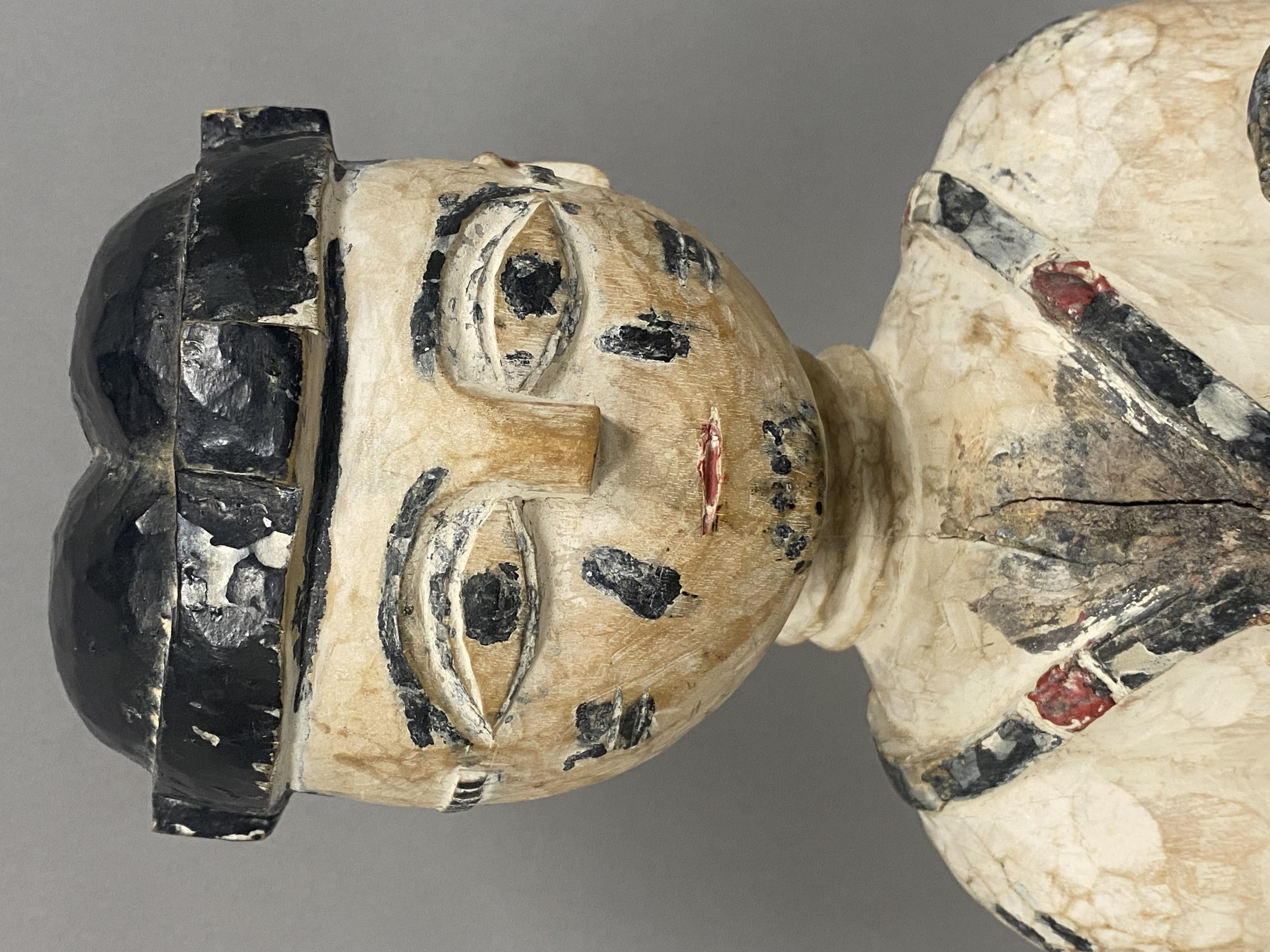 West African Carved Wood Standing Figure