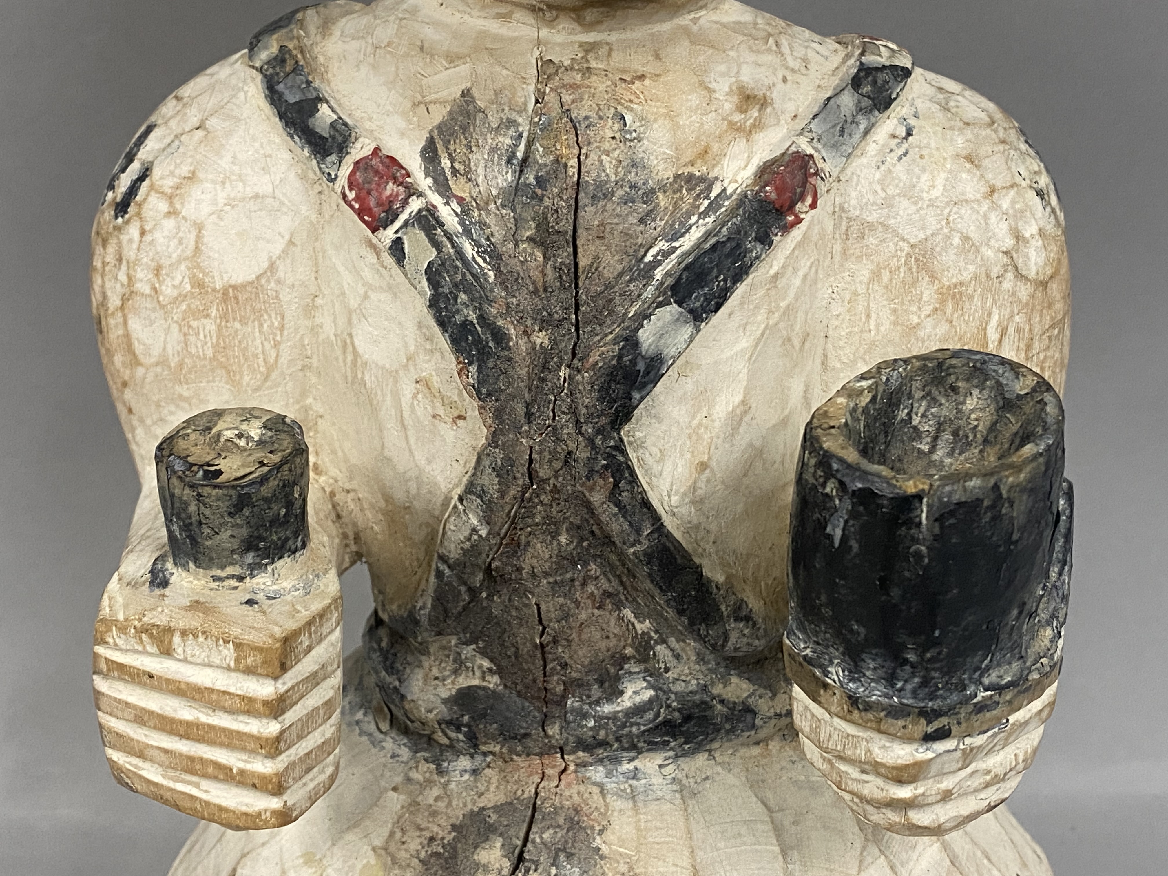 West African Carved Wood Standing Figure