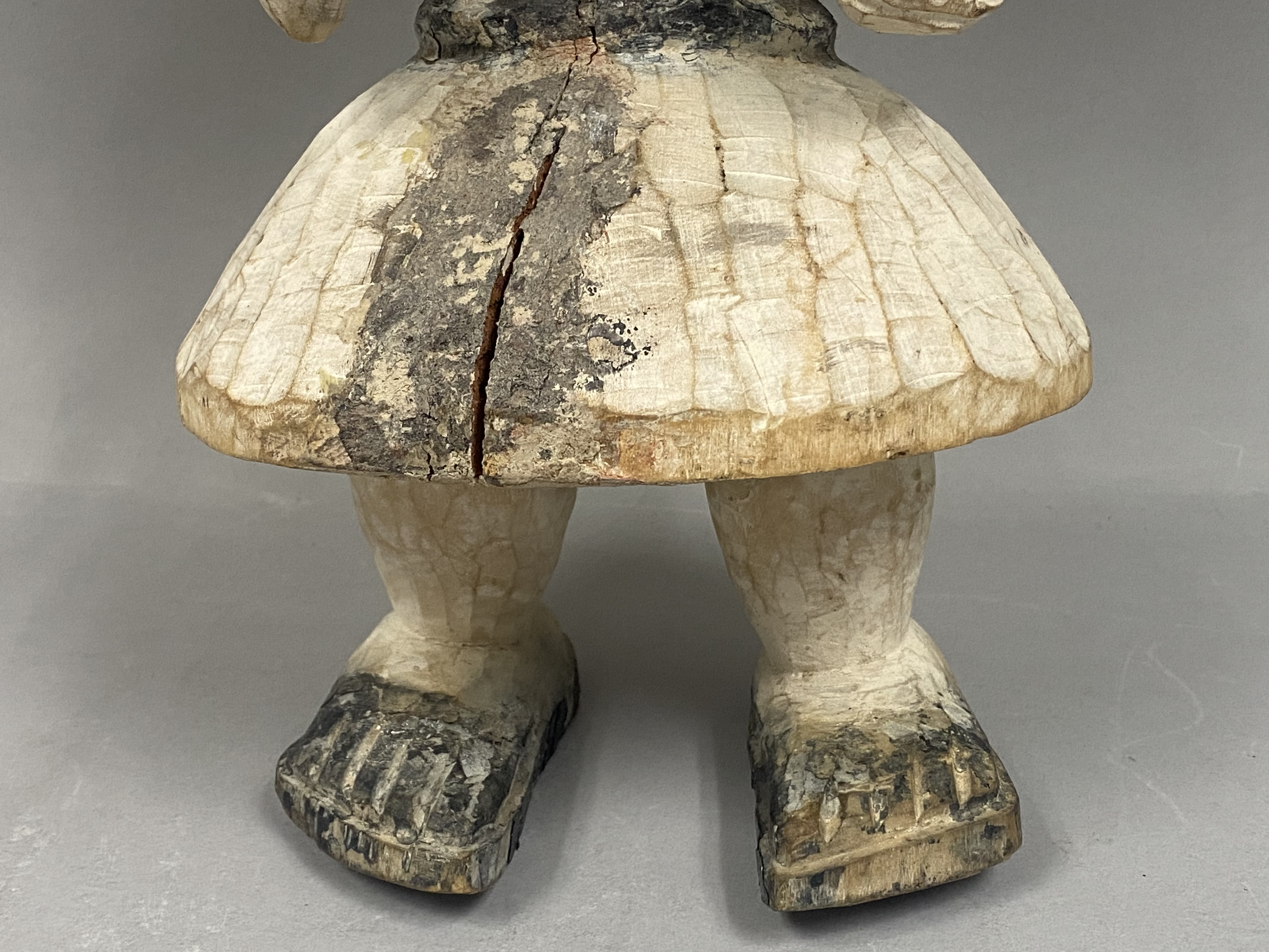 West African Carved Wood Standing Figure