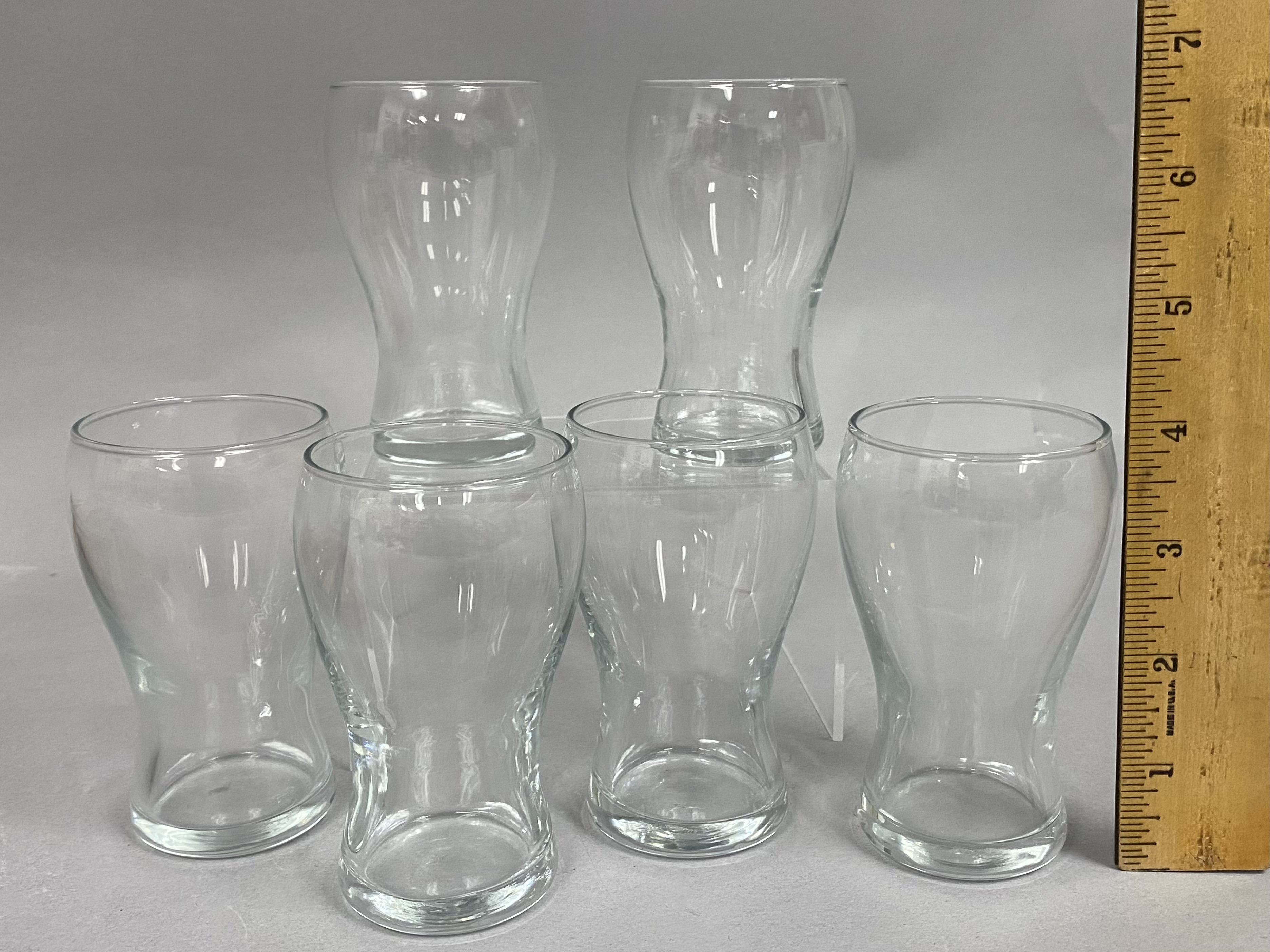 Handcrafted Michigan Wooden Tray 6 Glencairn Glasses