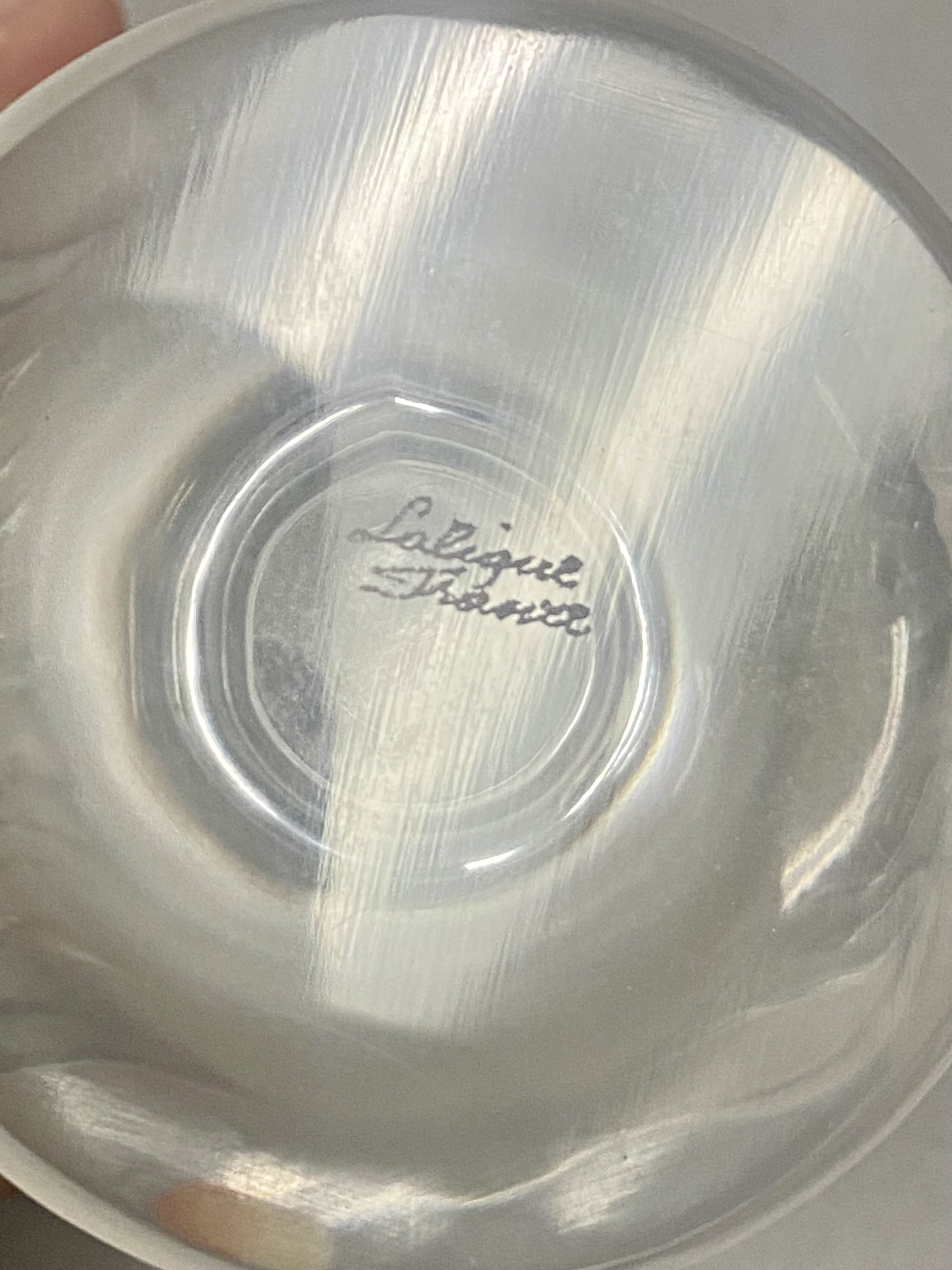 Lalique Tete De Lion Frosted Crystal Vase