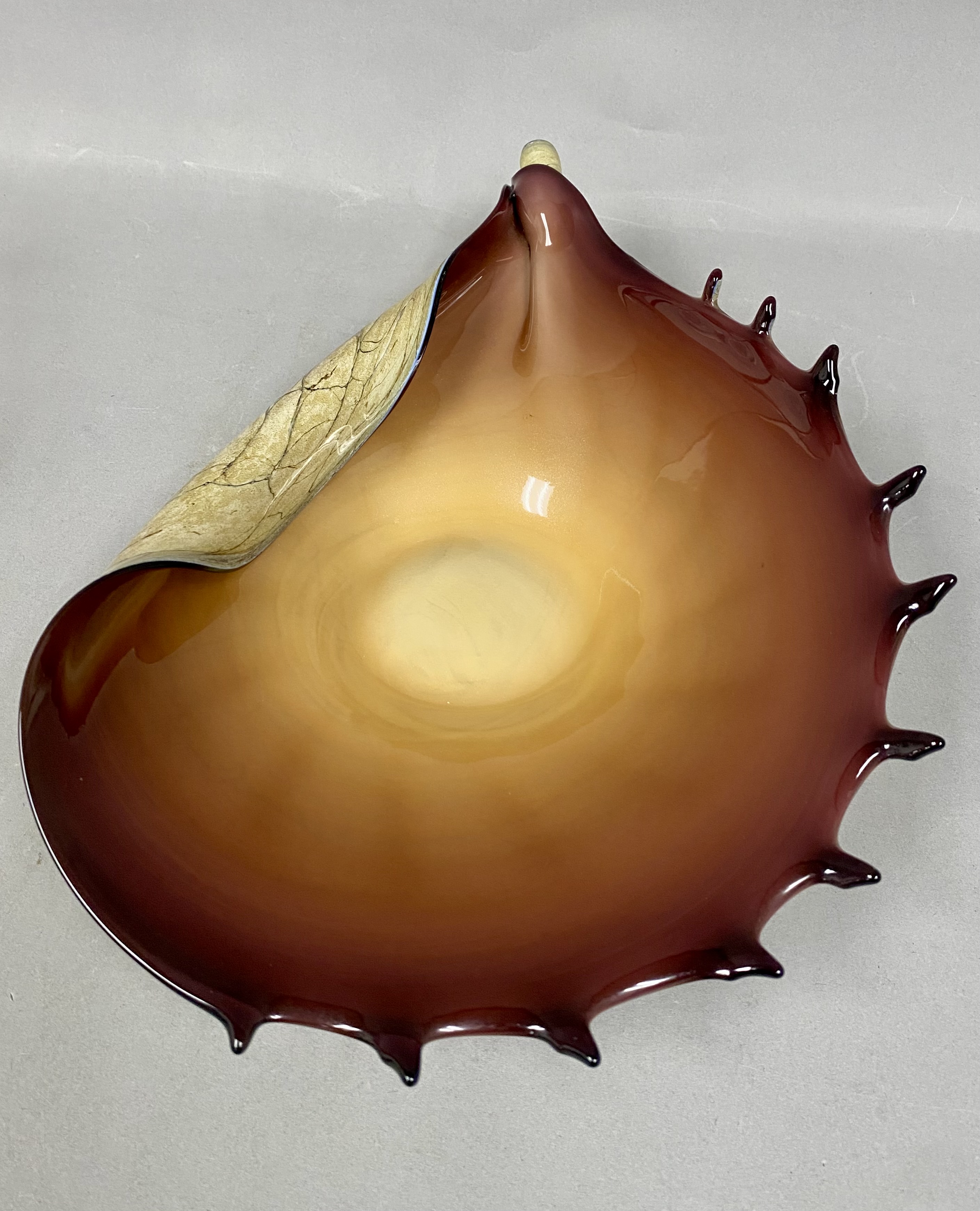 Jozefina Glassworks Hand-Blown Console Bowl