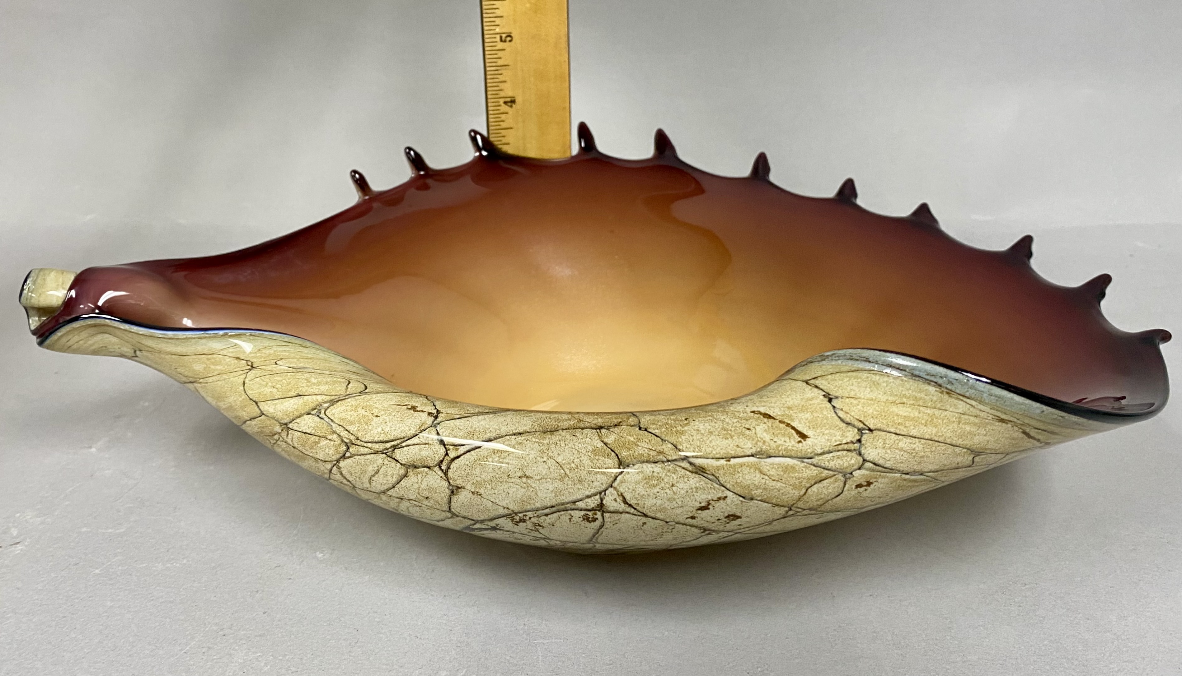 Jozefina Glassworks Hand-Blown Console Bowl