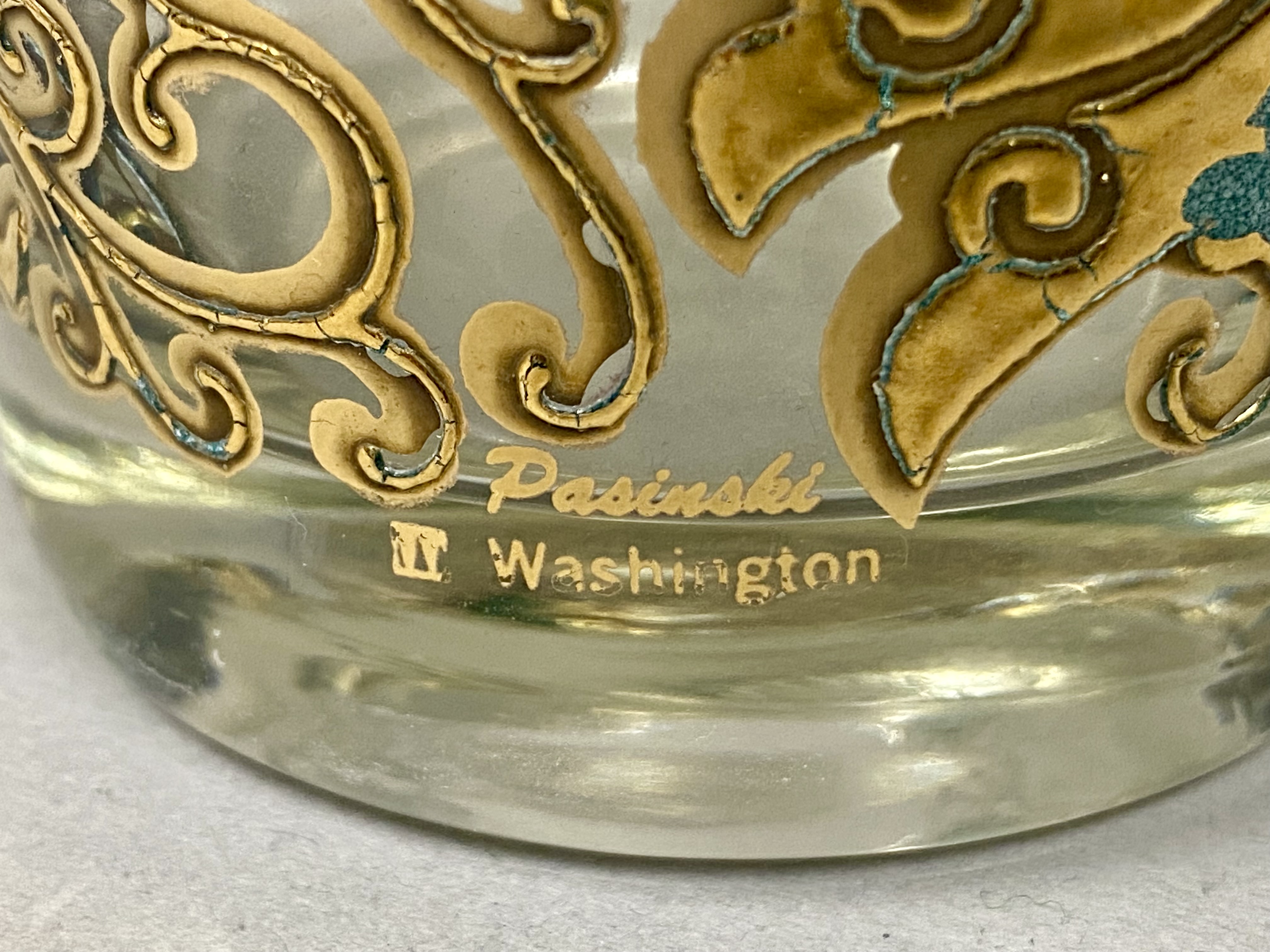 Irene Pasinski for The Washington Company MCM Lowball Glasses