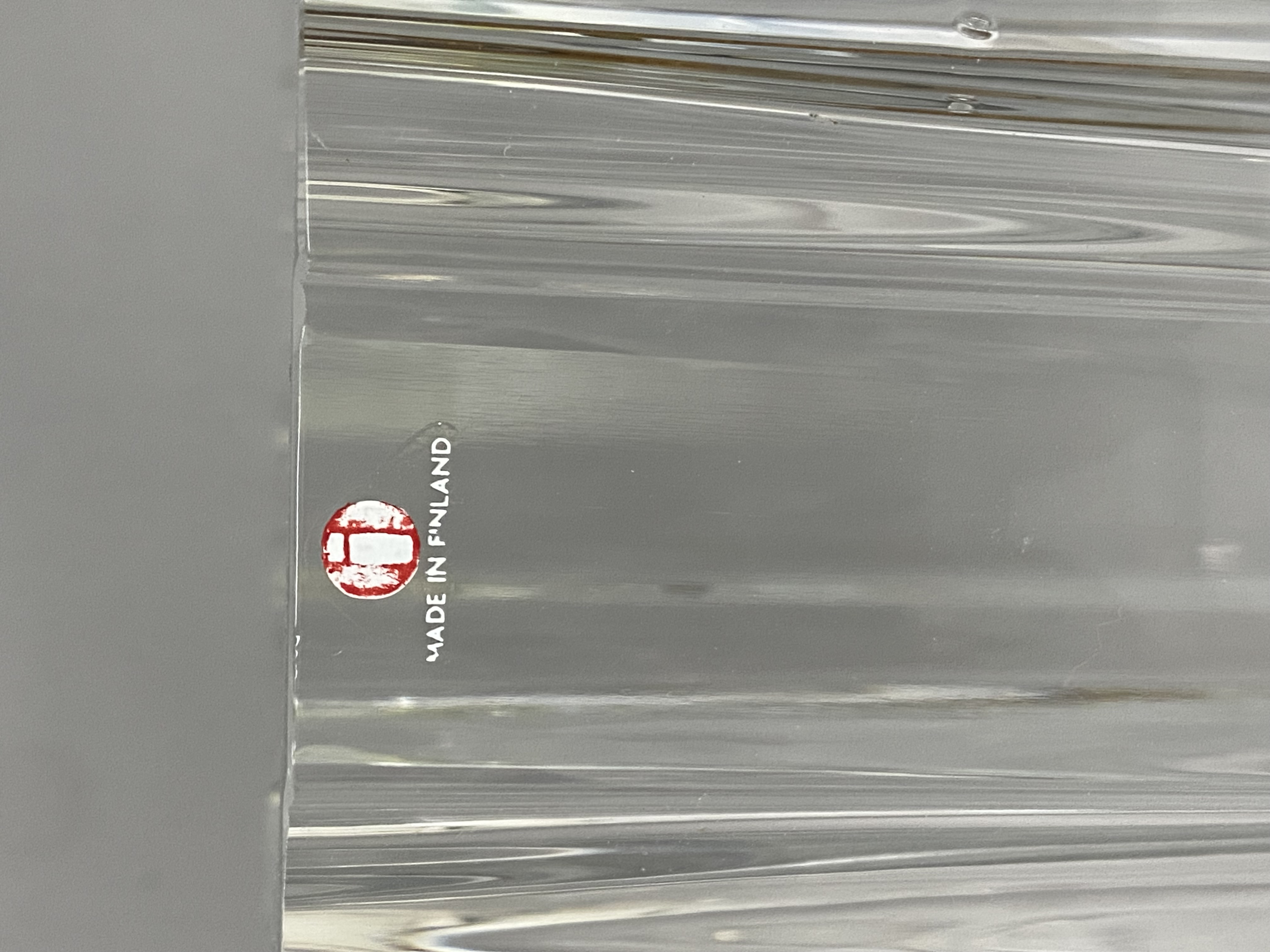 Tapio Wirkkala for Iittala Arcadia Art Glass Vase, Model 3571