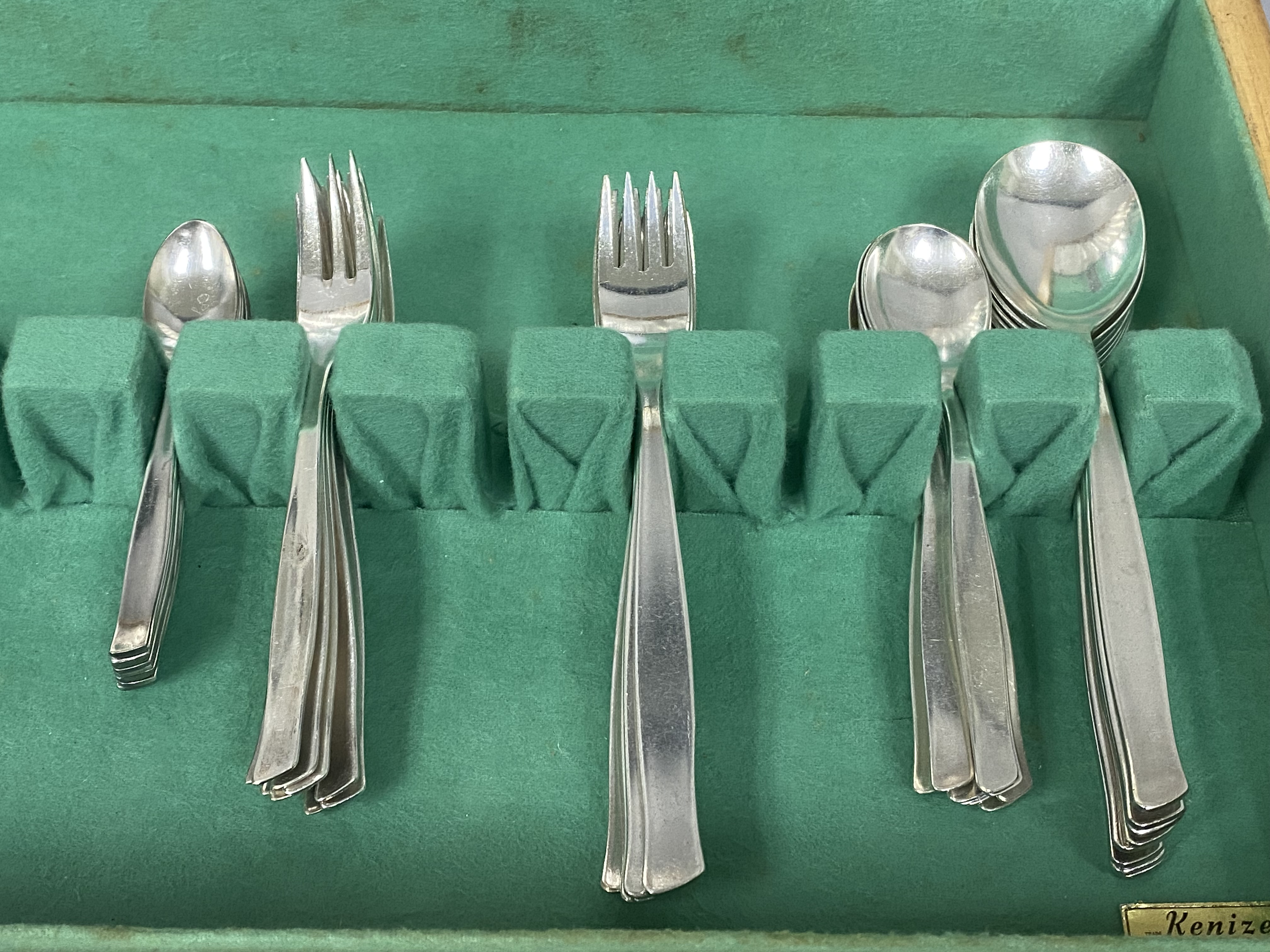 Vintage German Silverplate Flatware Set