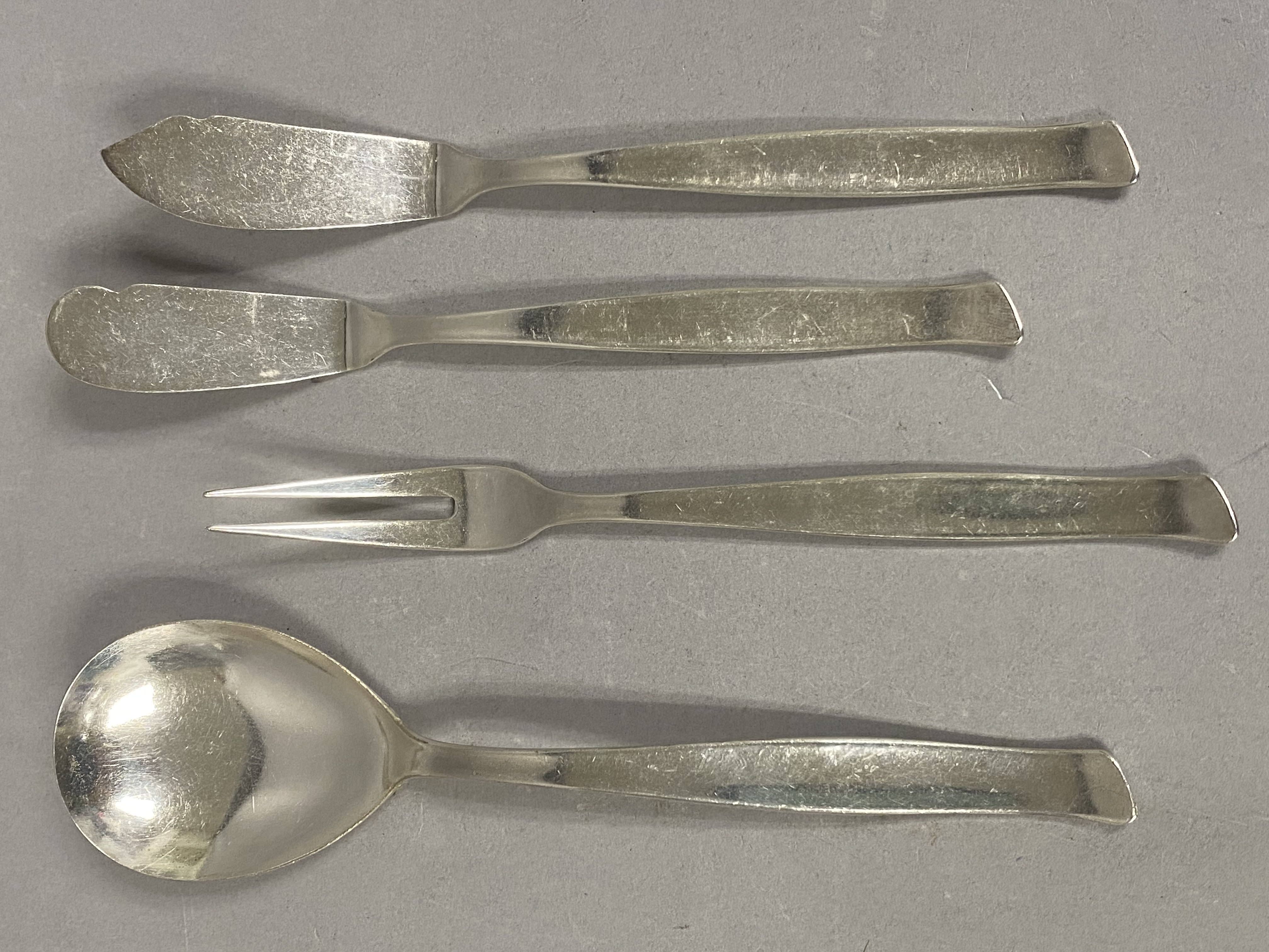 Vintage German Silverplate Flatware Set