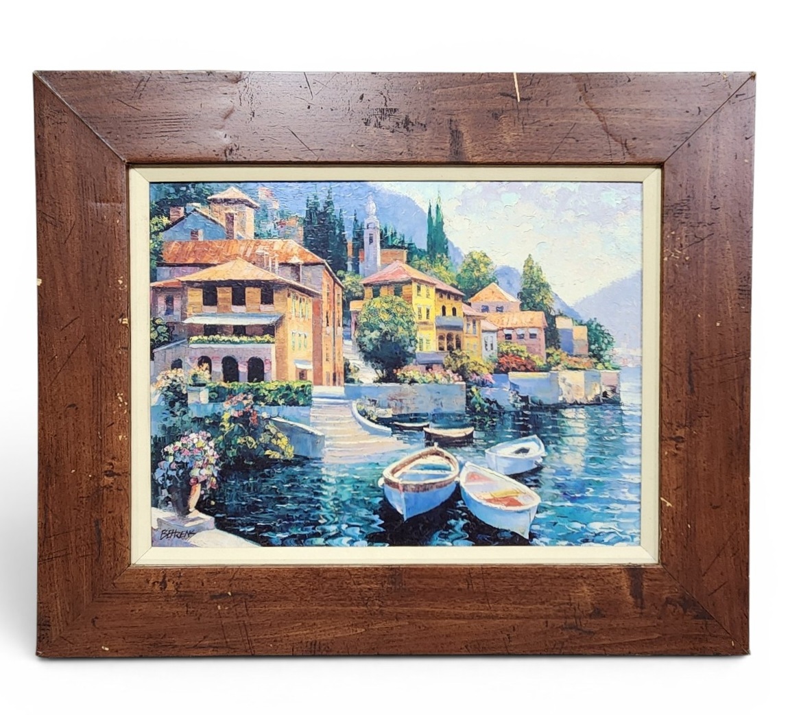 Howard Behrens Lake Como Landing Print