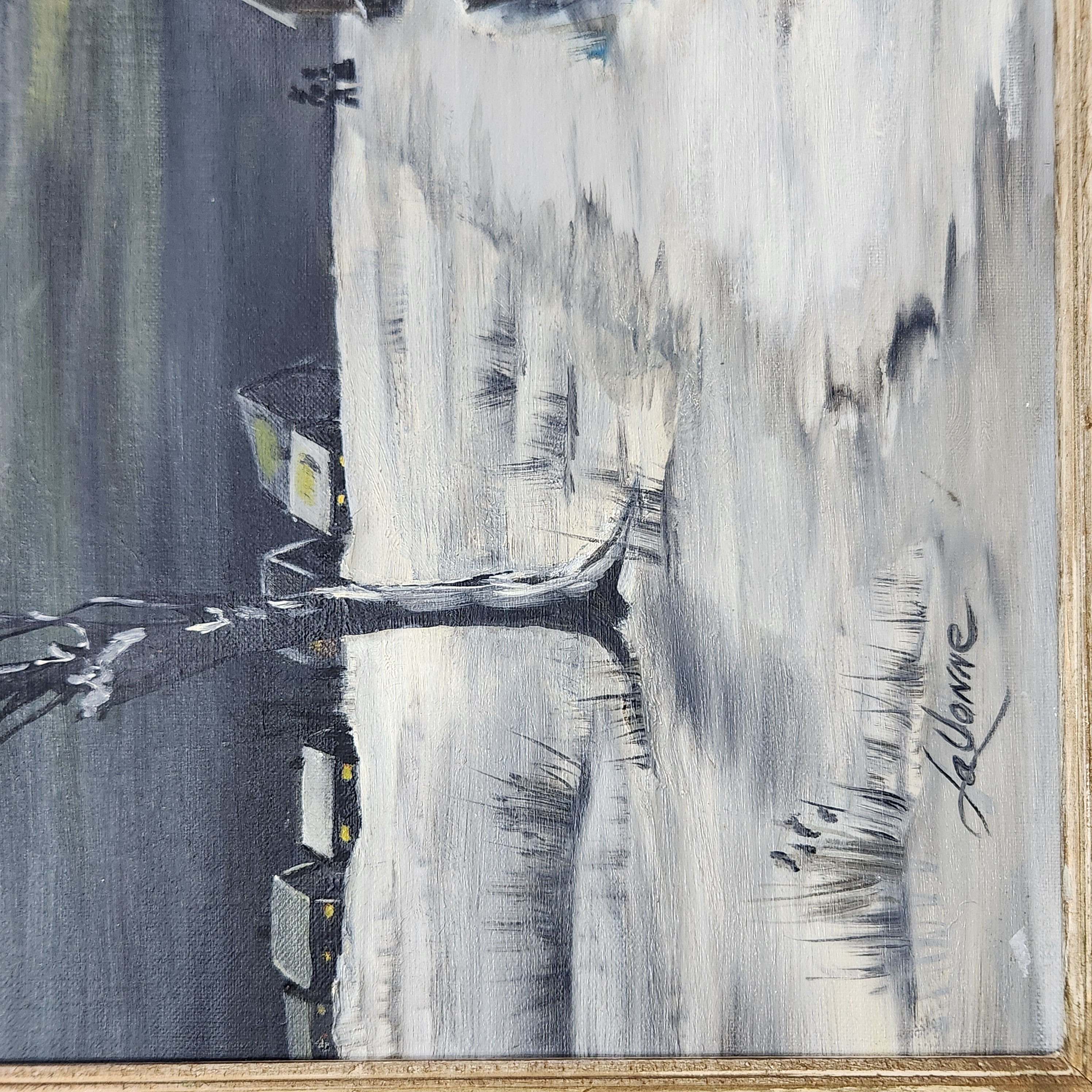 LaVonne McFate Amish Church Painting