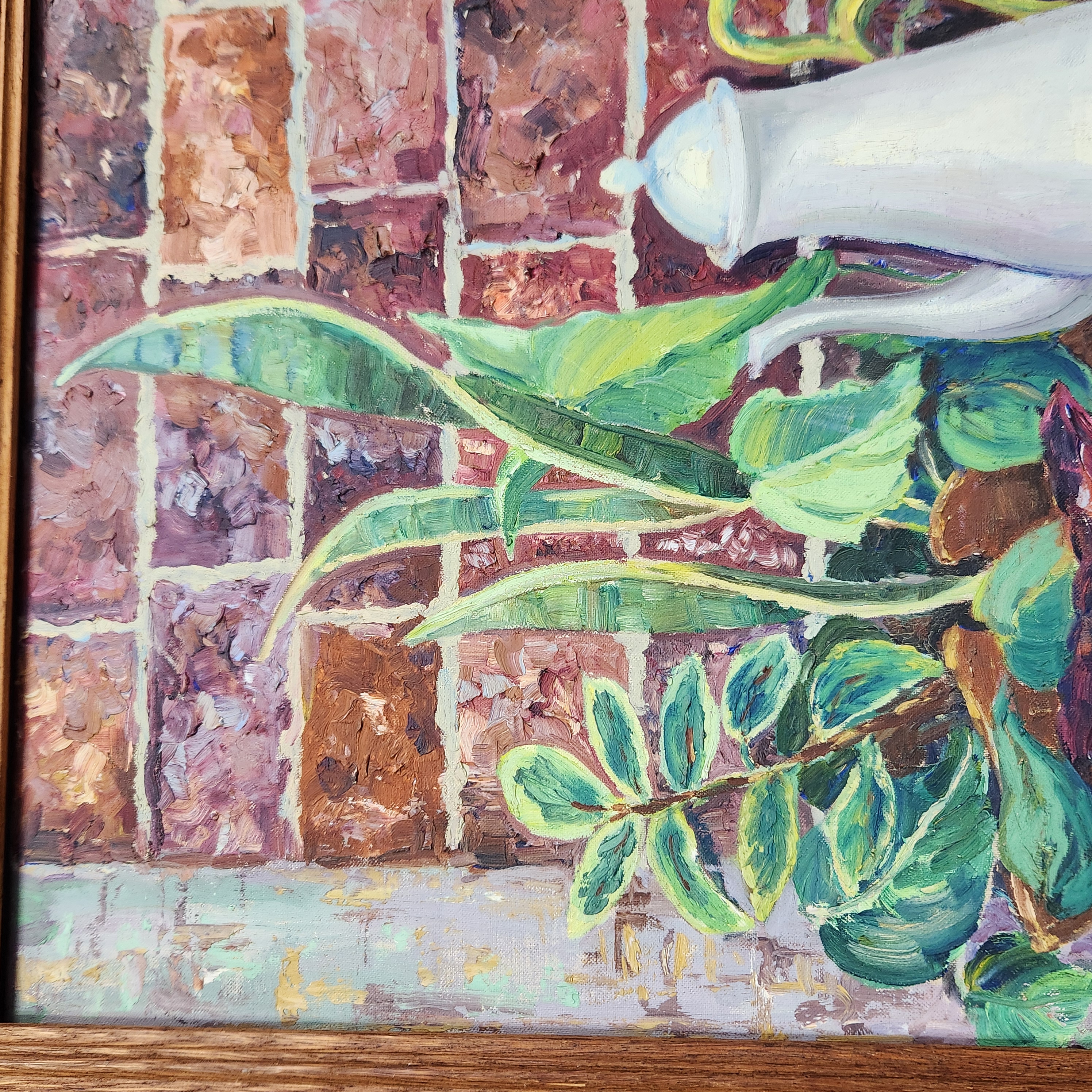R. Tiedte Still Life Oil on Canvas