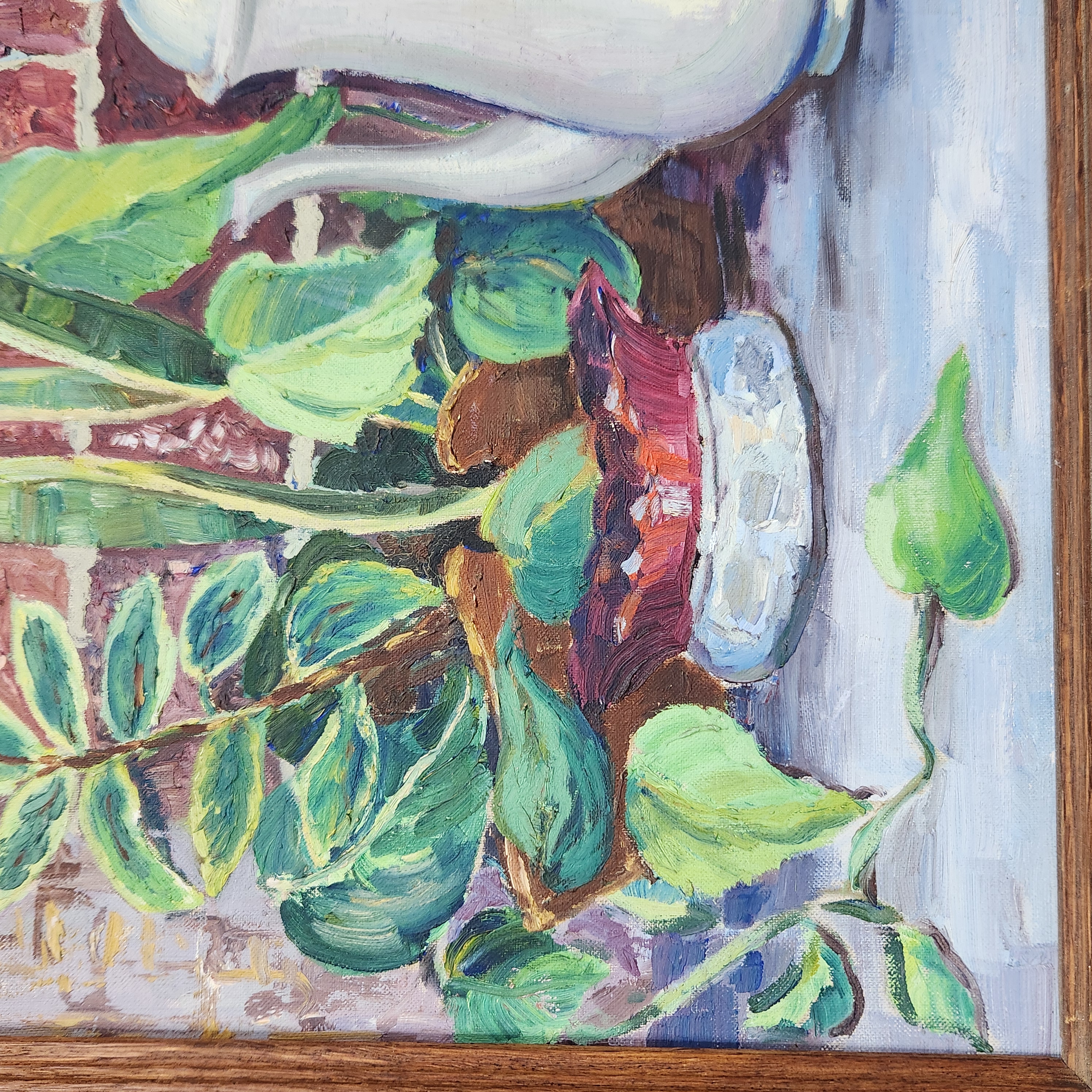 R. Tiedte Still Life Oil on Canvas