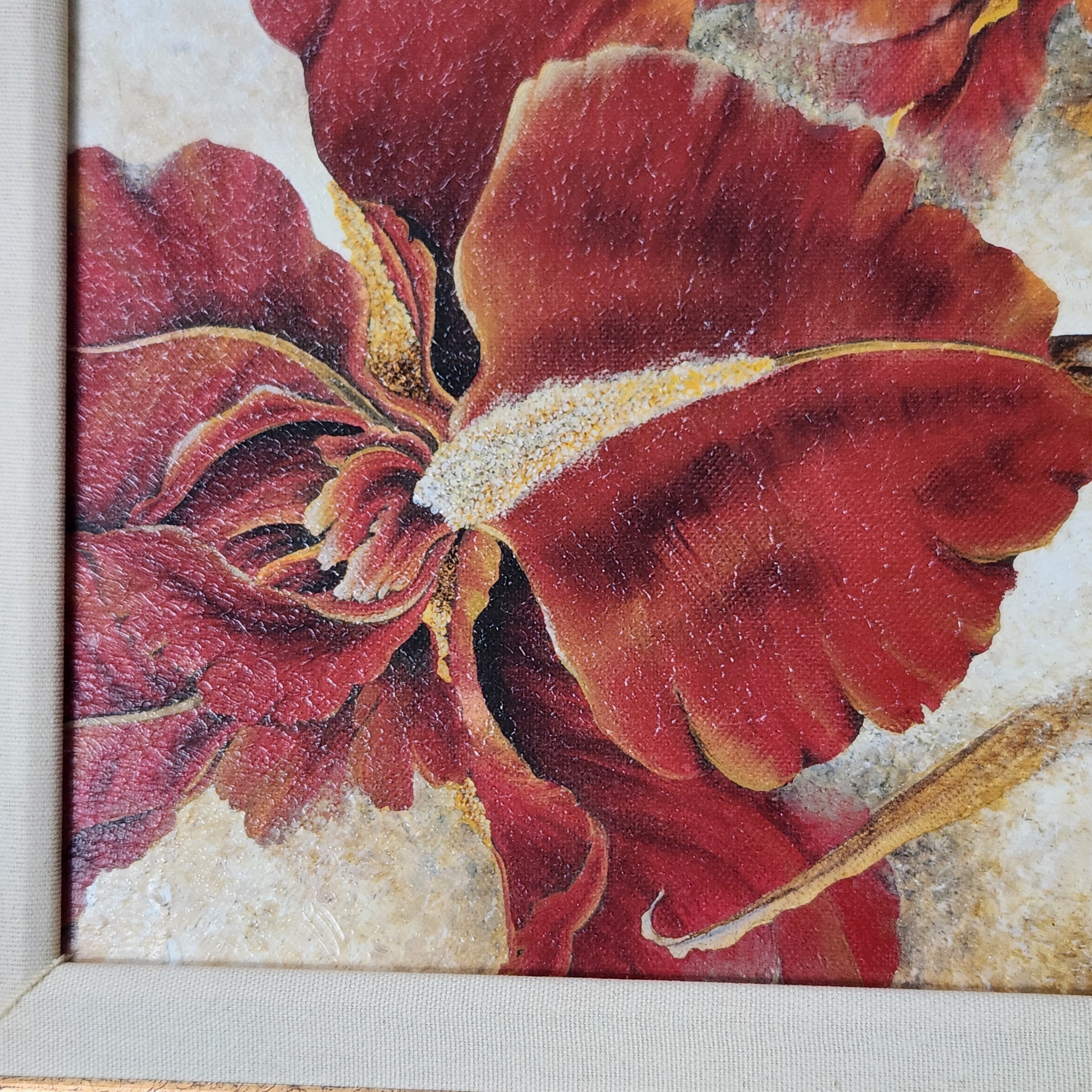 Richard A. Henson Red Iris Print