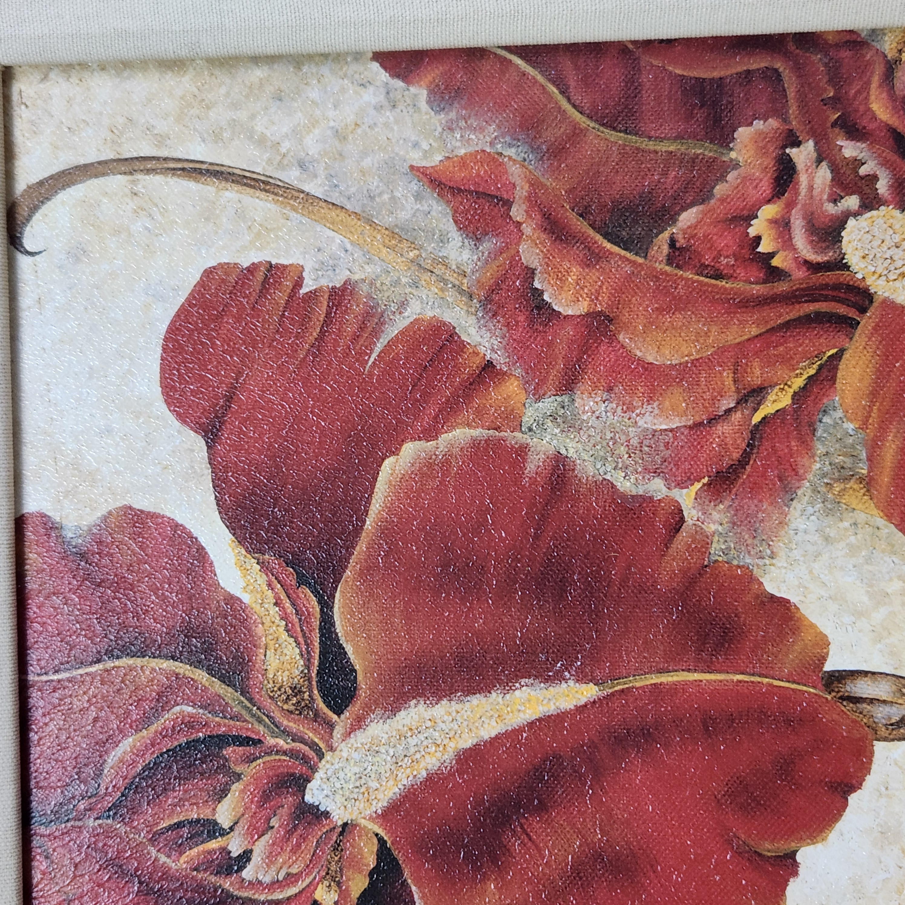 Richard A. Henson Red Iris Print